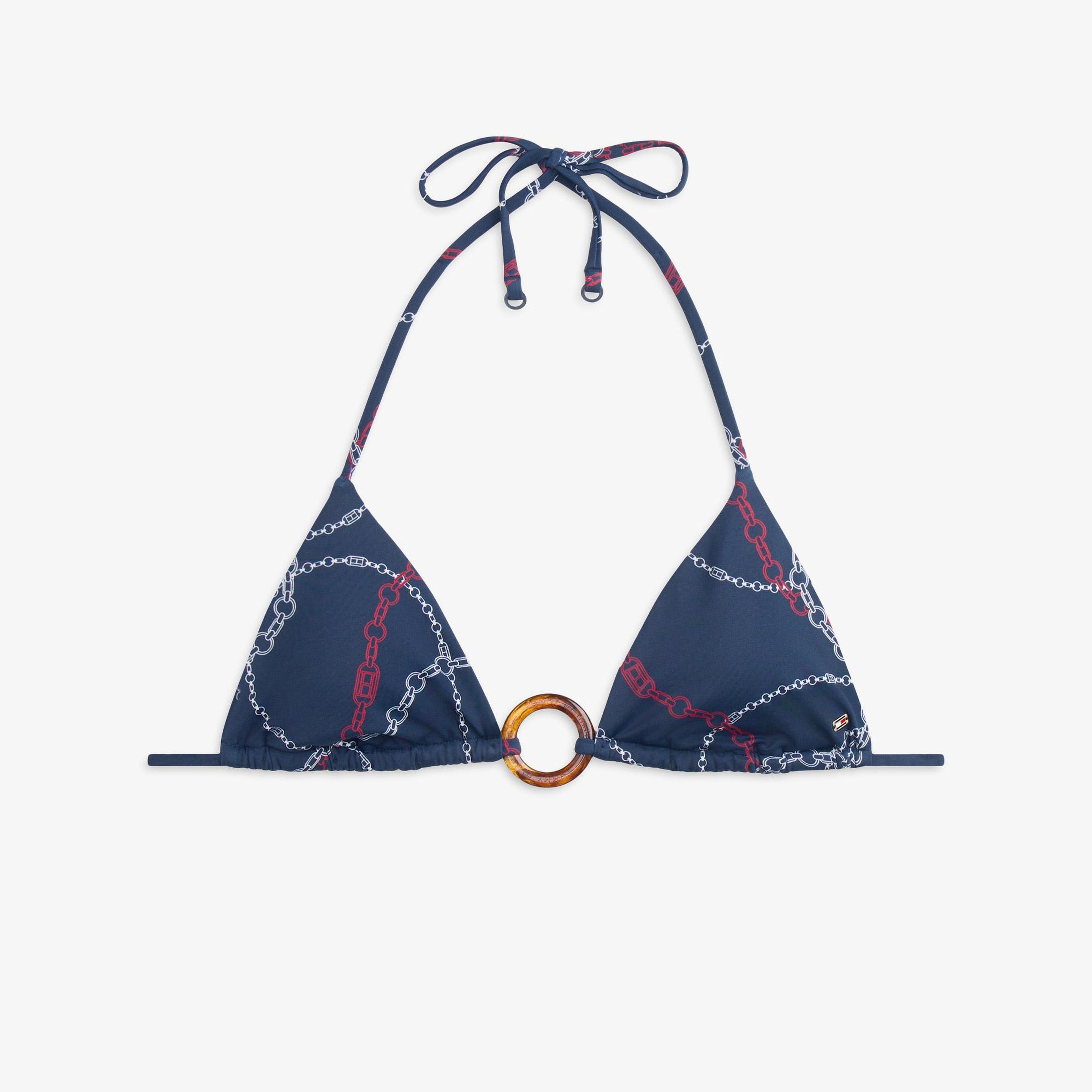 Tommy Hilfiger Elevated Kadın Lacivert Bikini Üstü