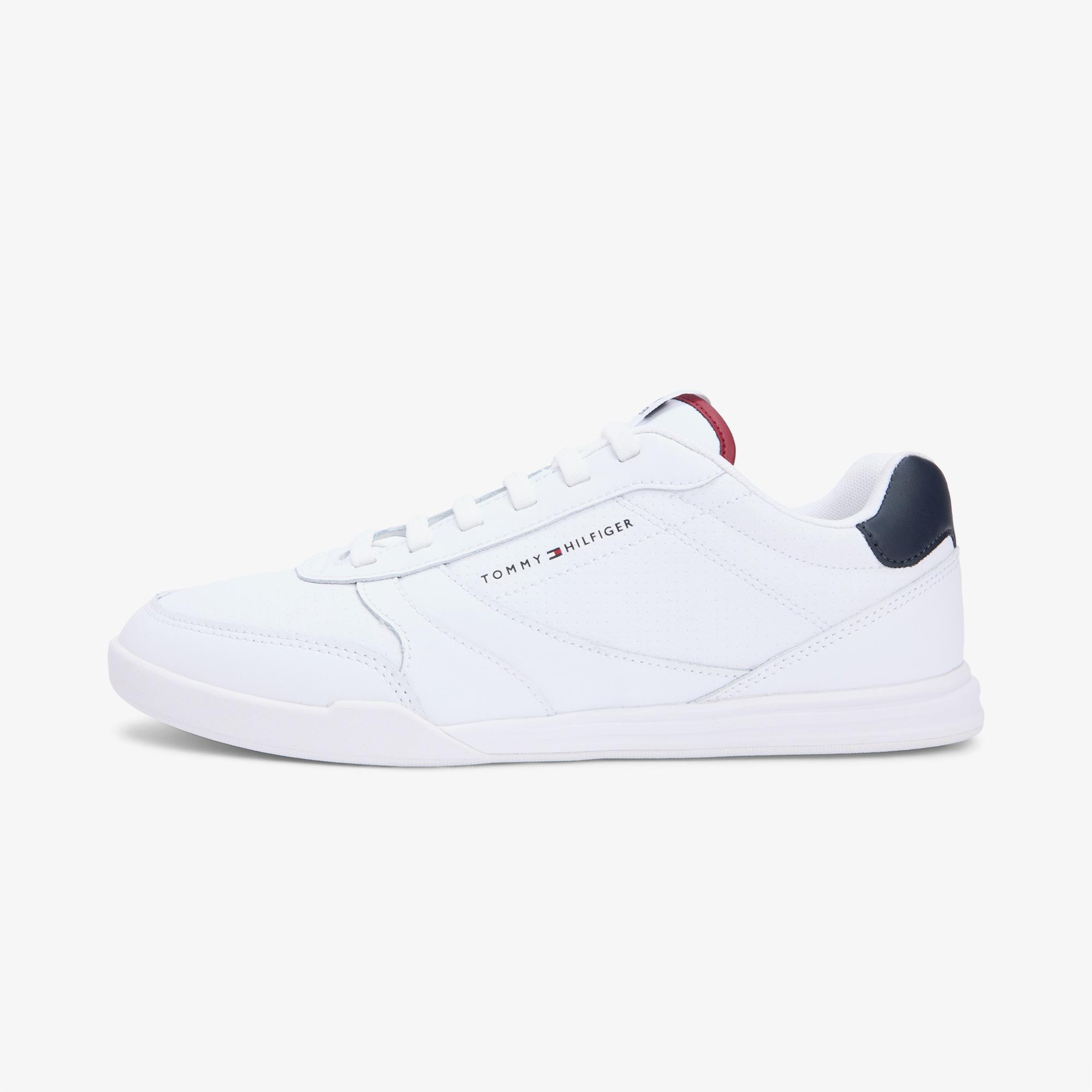 Tommy Hilfiger Lopro Cup Erkek Beyaz Sneaker