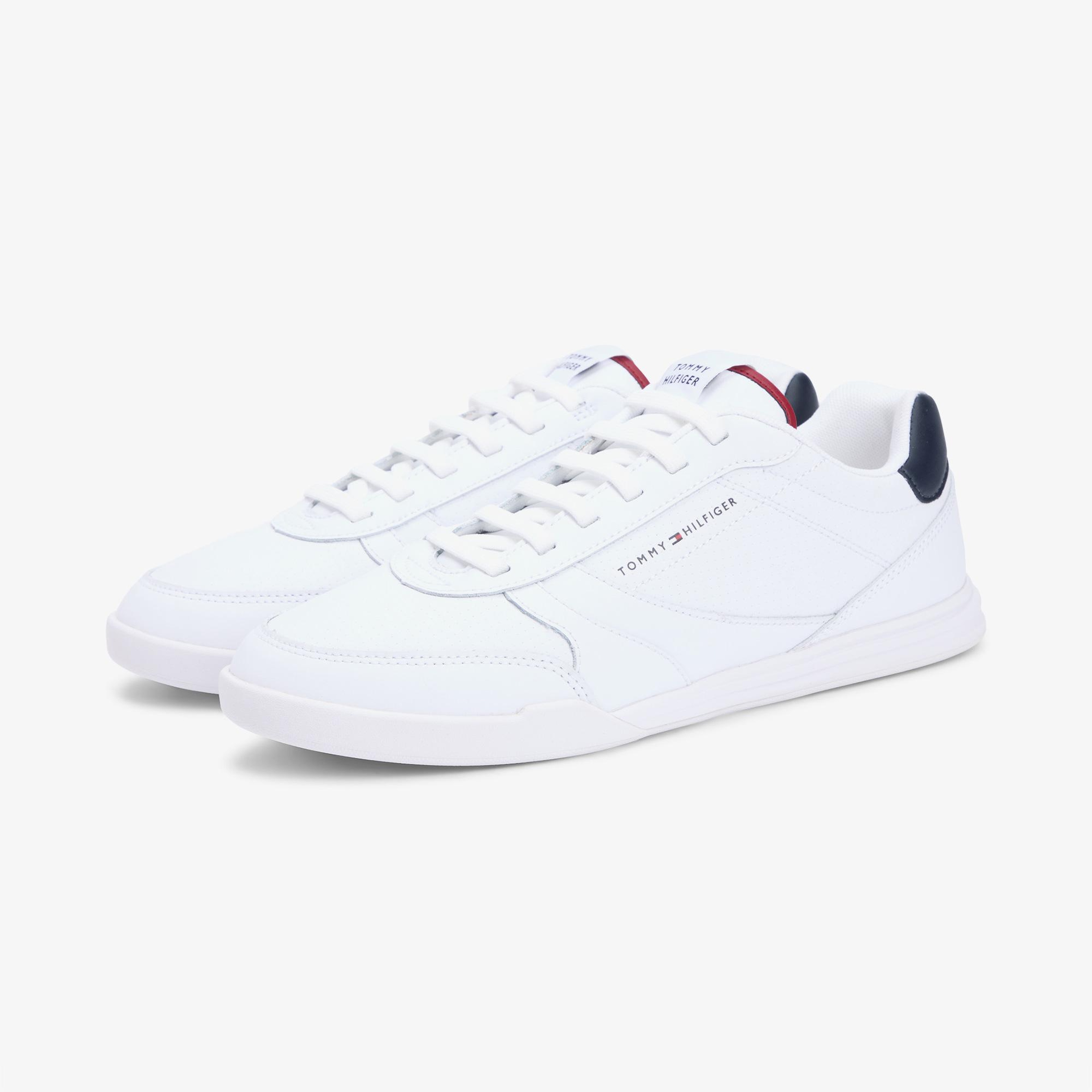 Tommy Hilfiger Lopro Cup Erkek Beyaz Sneaker