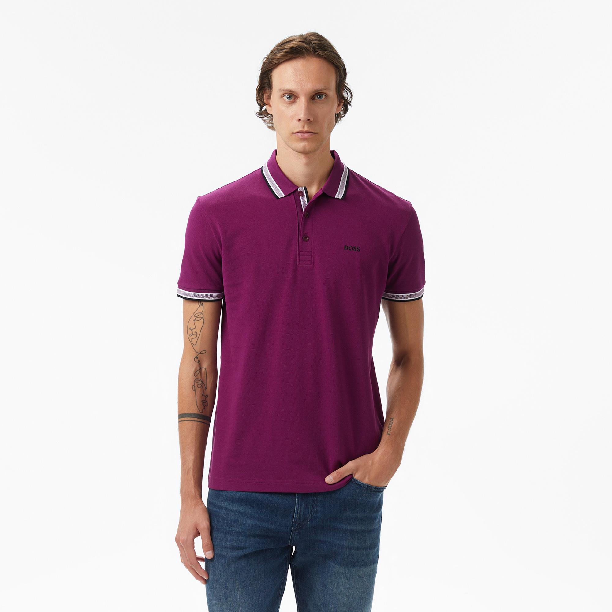 Boss Paddy Erkek Mor Polo