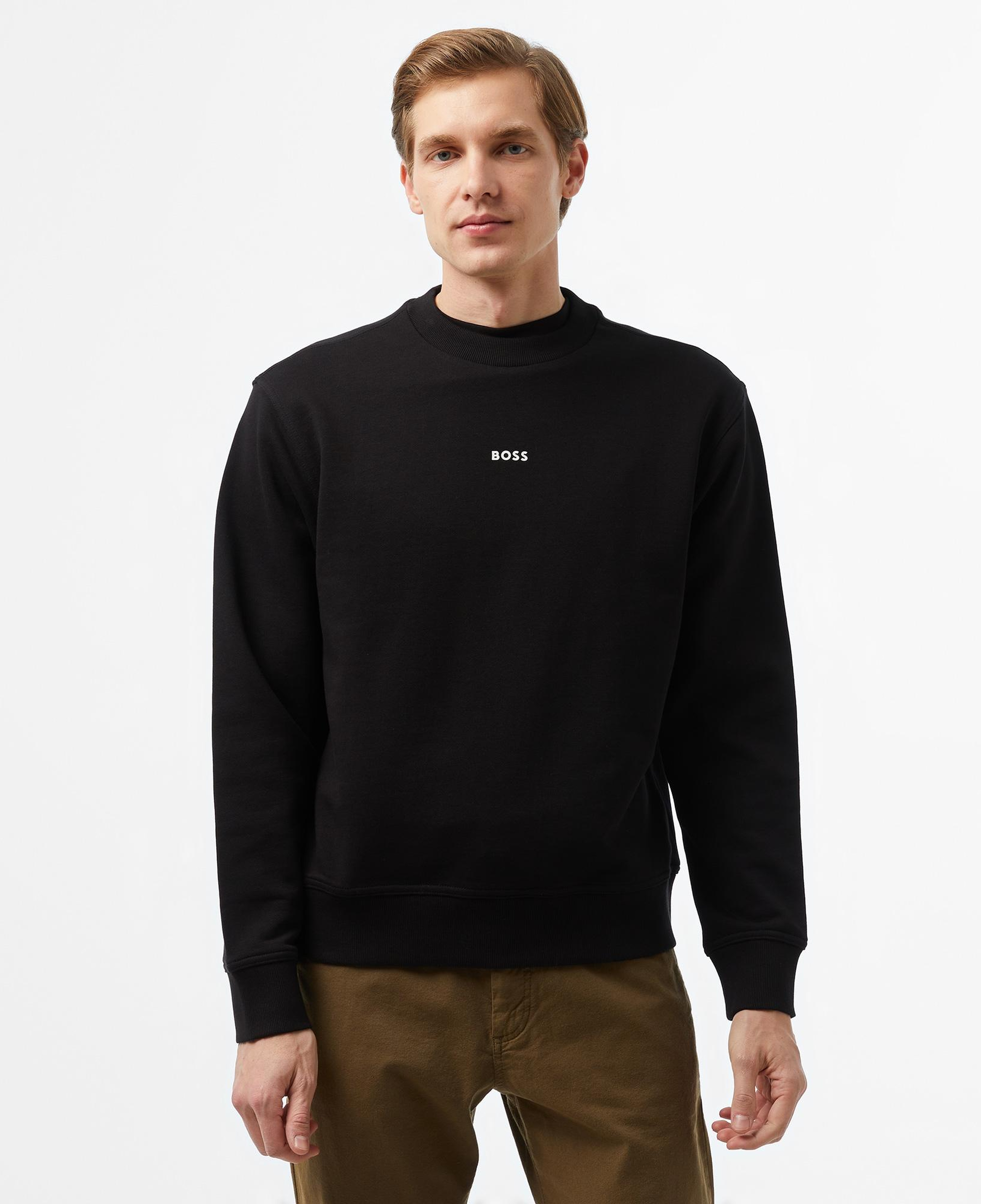 Boss Erkek Siyah Sweatshirt