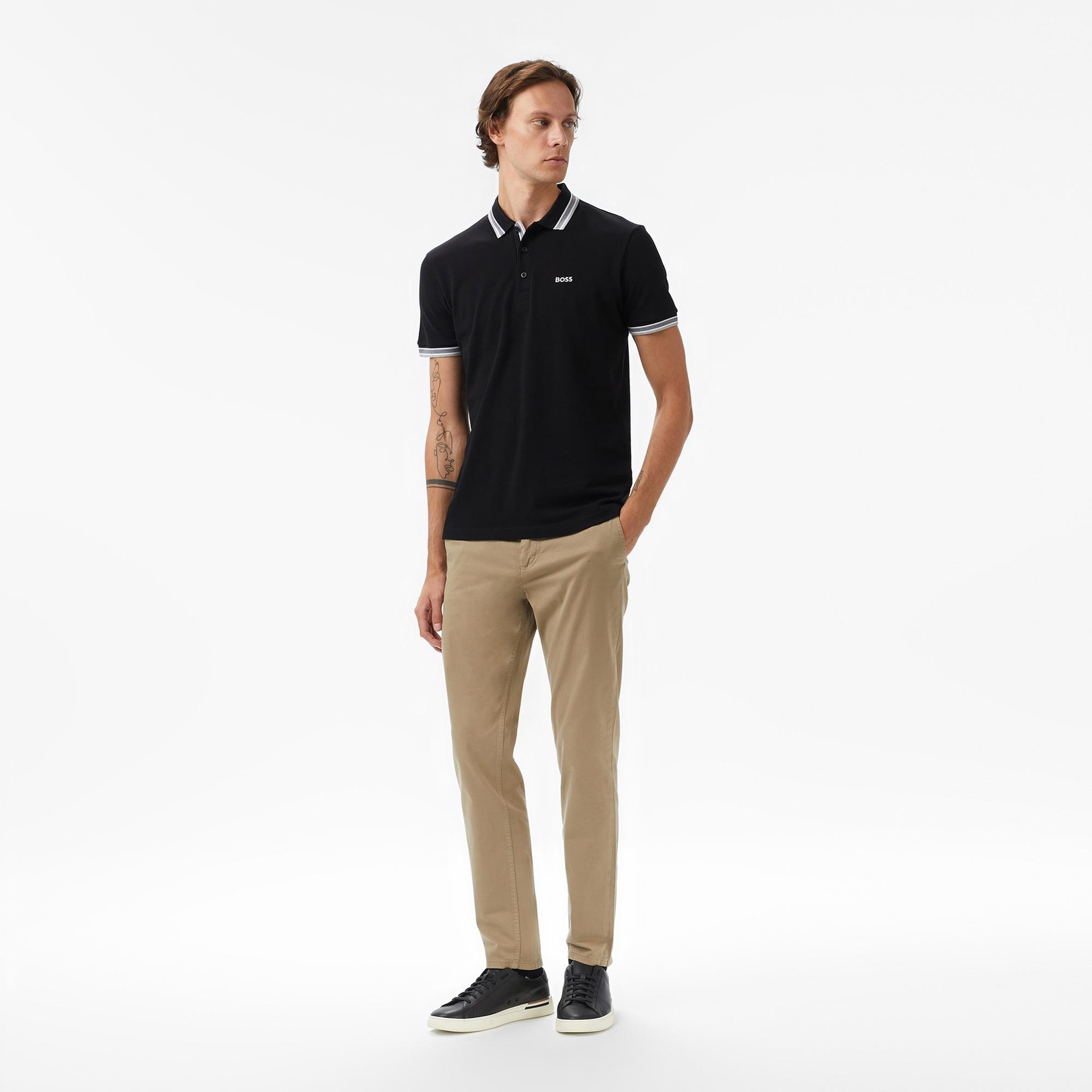Boss Paddy Erkek Siyah Polo