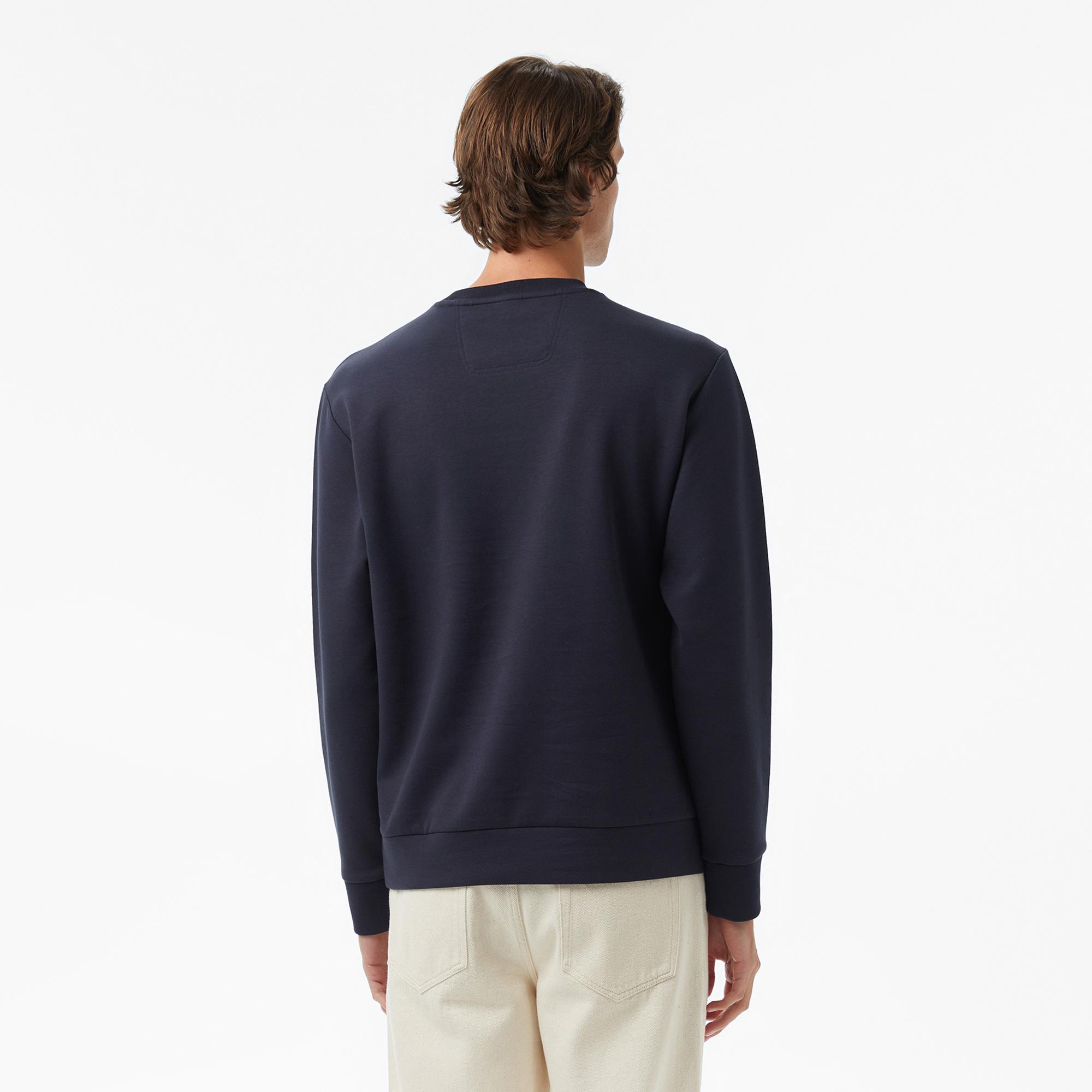 Boss Erkek Mavi Sweatshirt