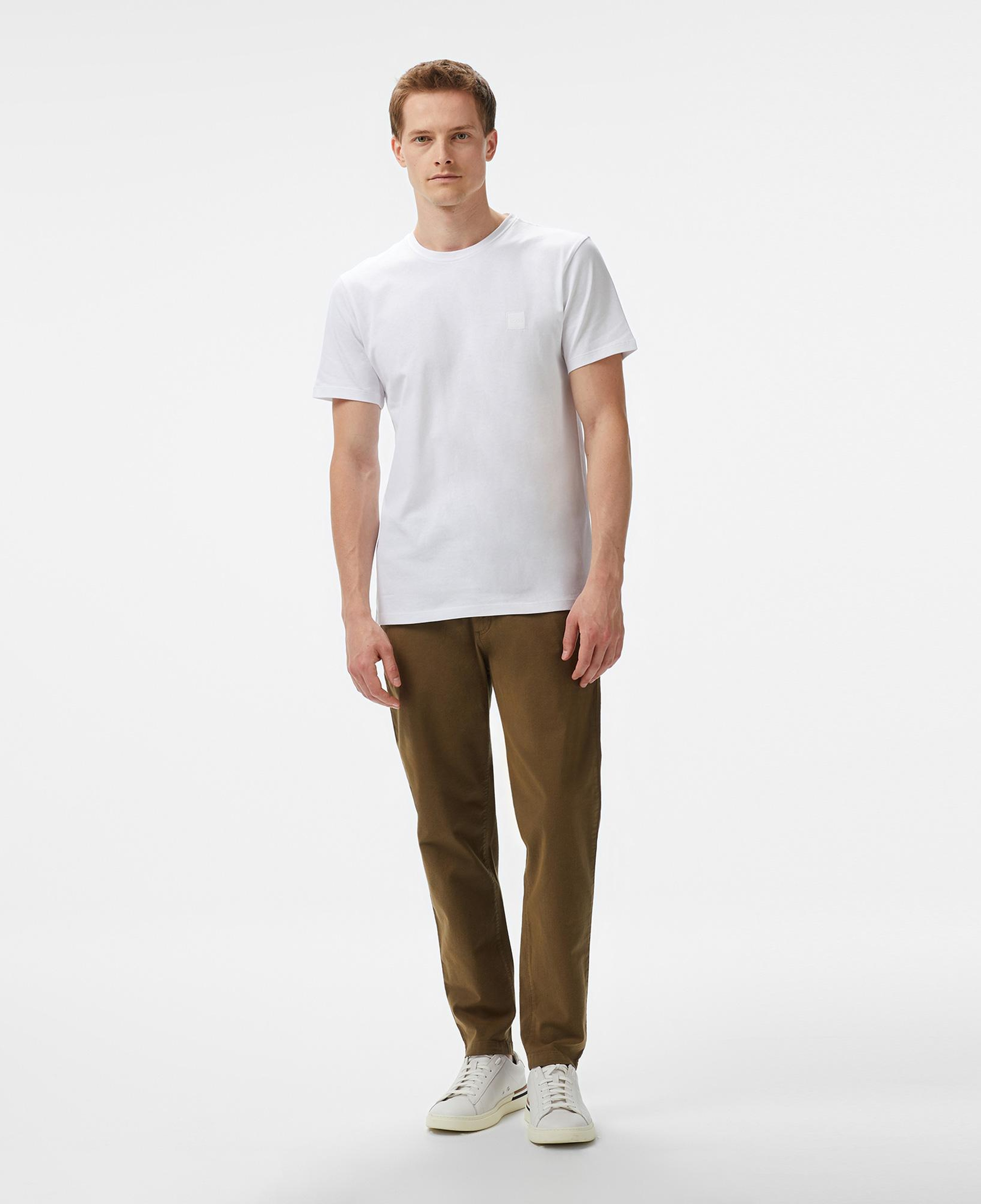 Boss Tales Erkek Beyaz T-Shirt
