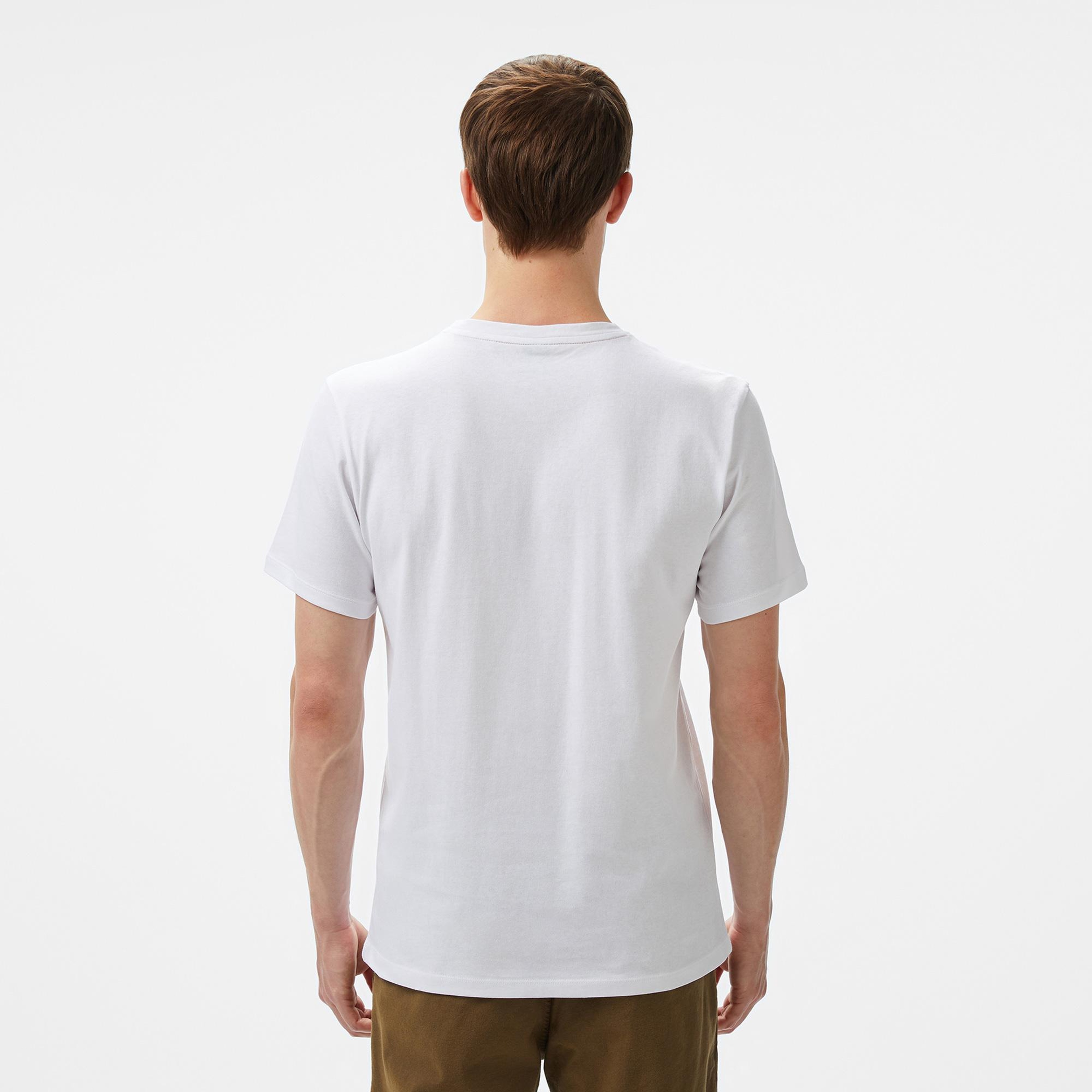 Boss Tales Erkek Beyaz T-Shirt