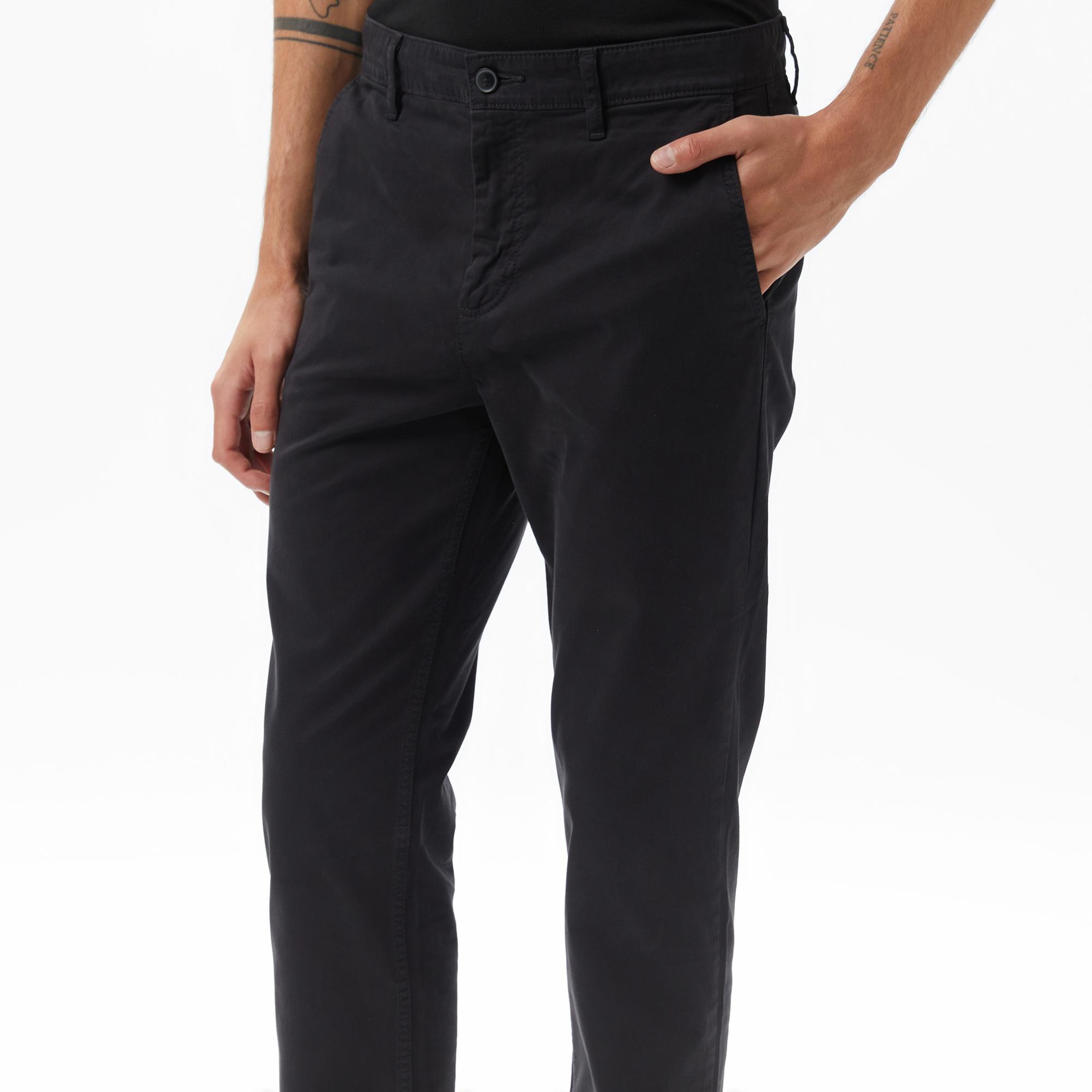 Boss Chino Erkek Siyah Pantolon