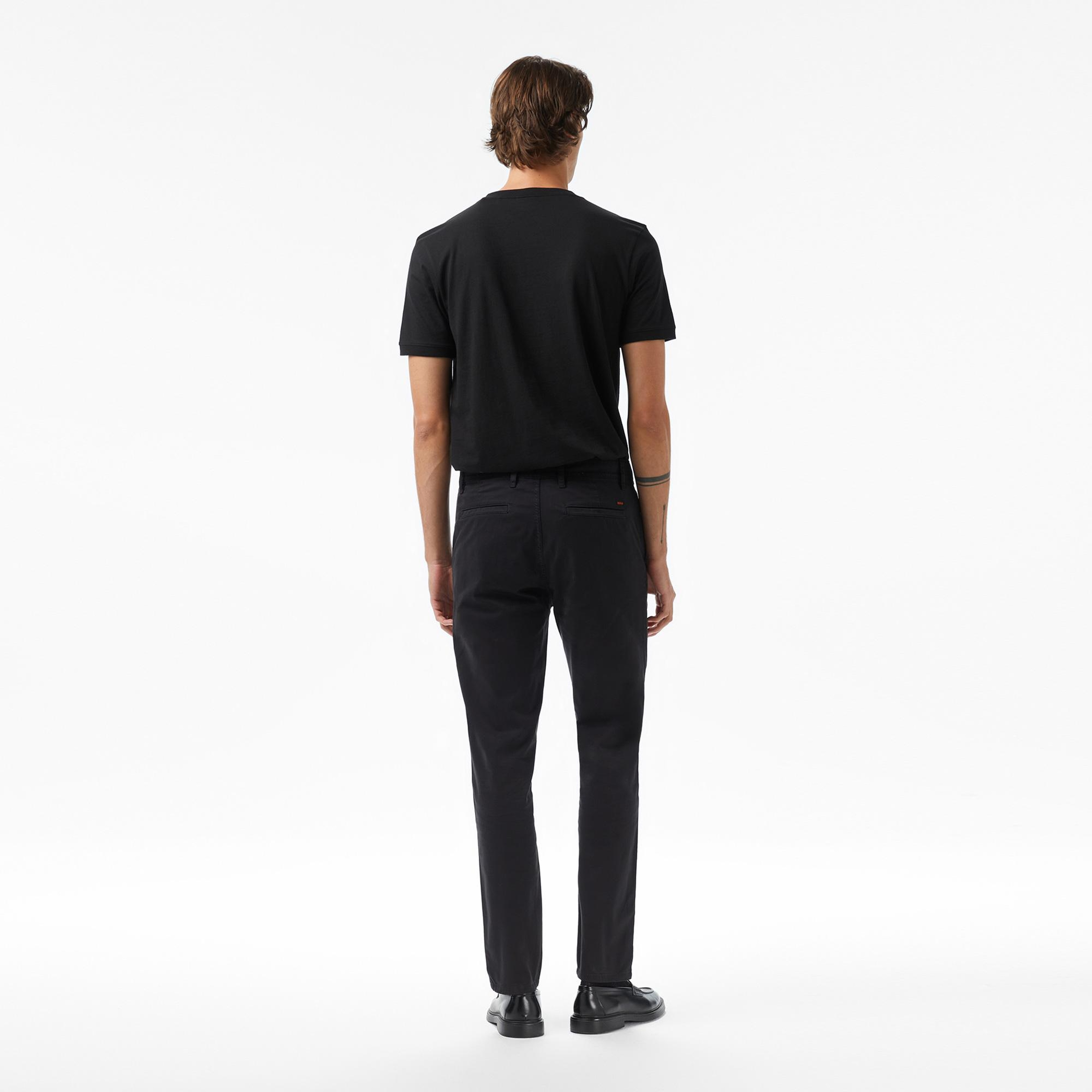 Boss Chino Erkek Siyah Pantolon