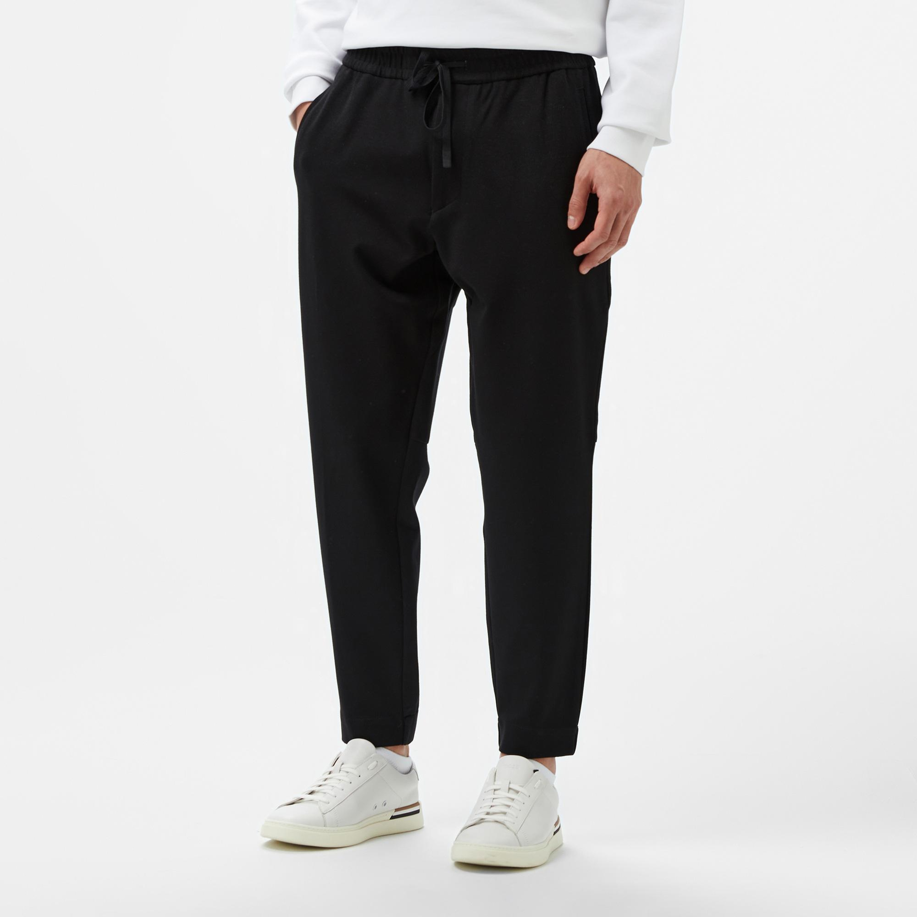 Boss Erkek Siyah Pantolon