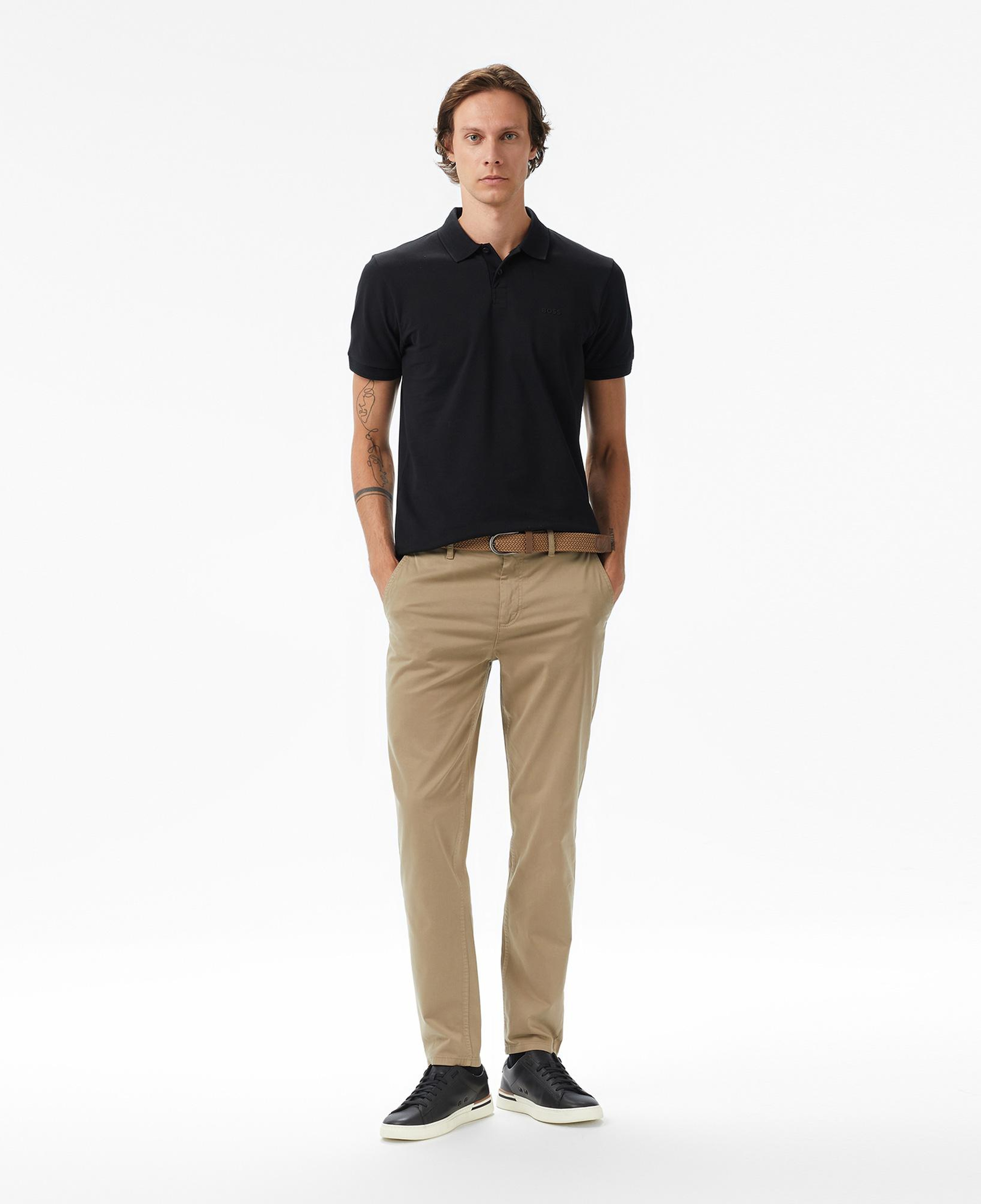 Boss Chino Erkek Kahverengi Pantolon
