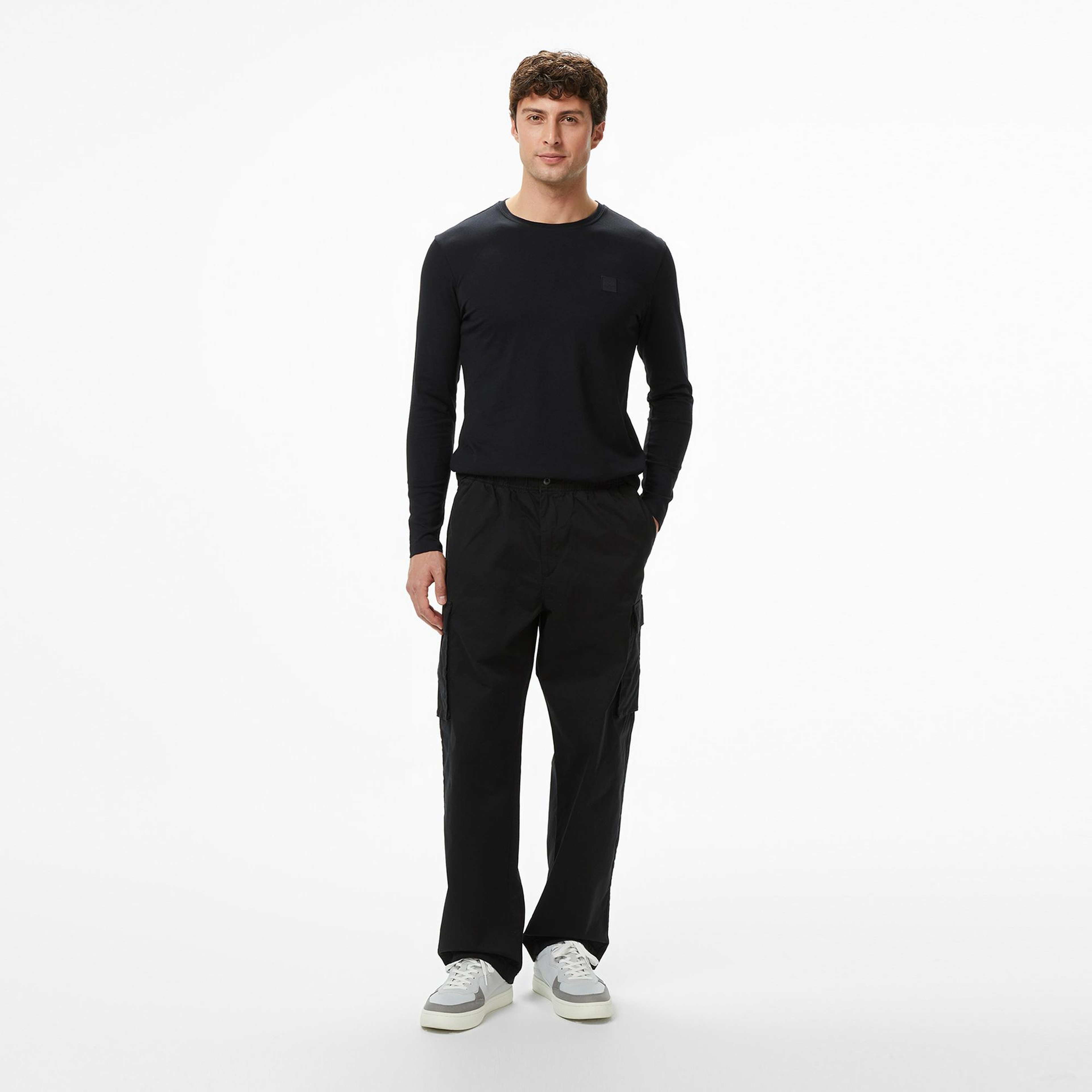 Boss Tacks Erkek Siyah T-Shirt