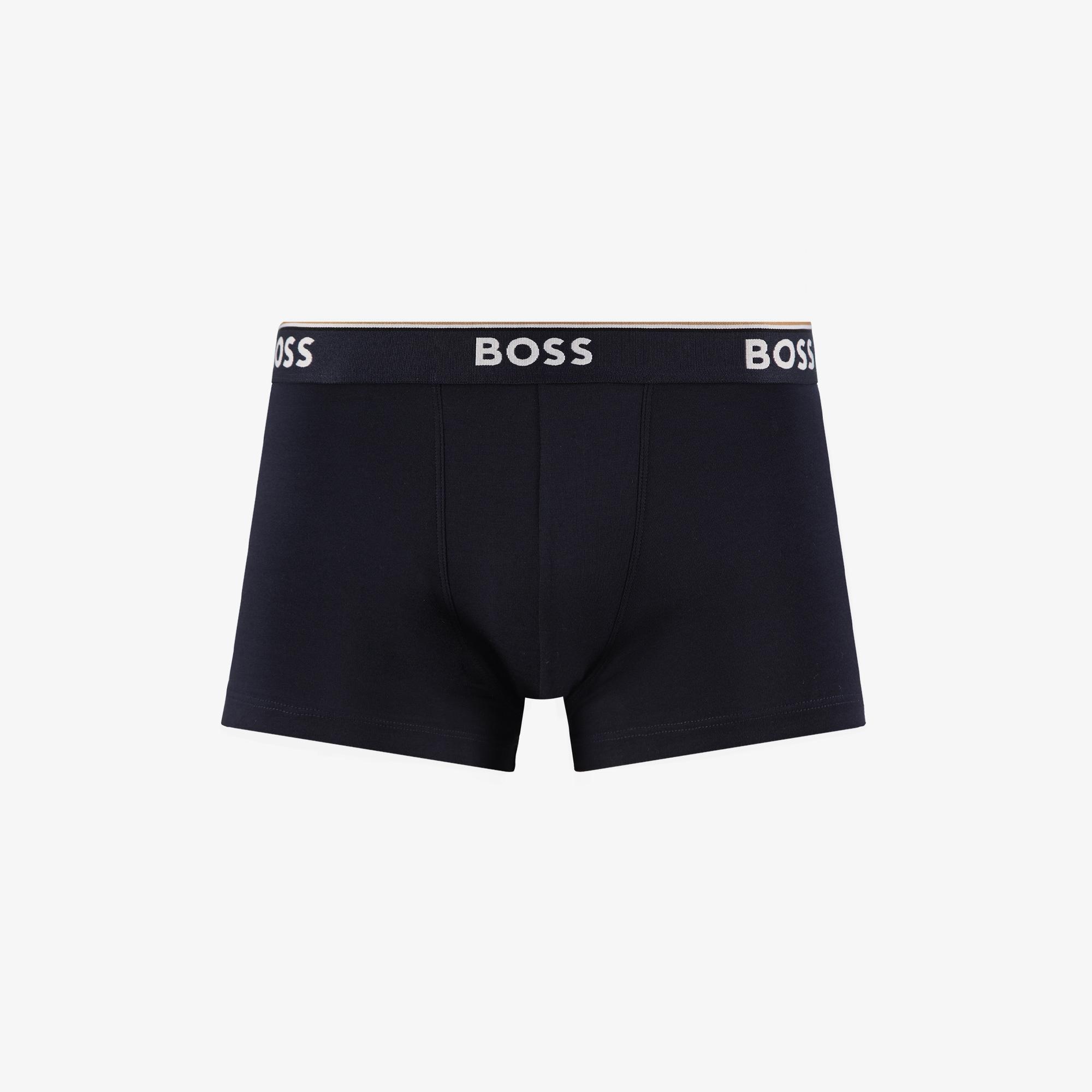 Boss 3'lü Power Erkek Açık Mavi Boxer