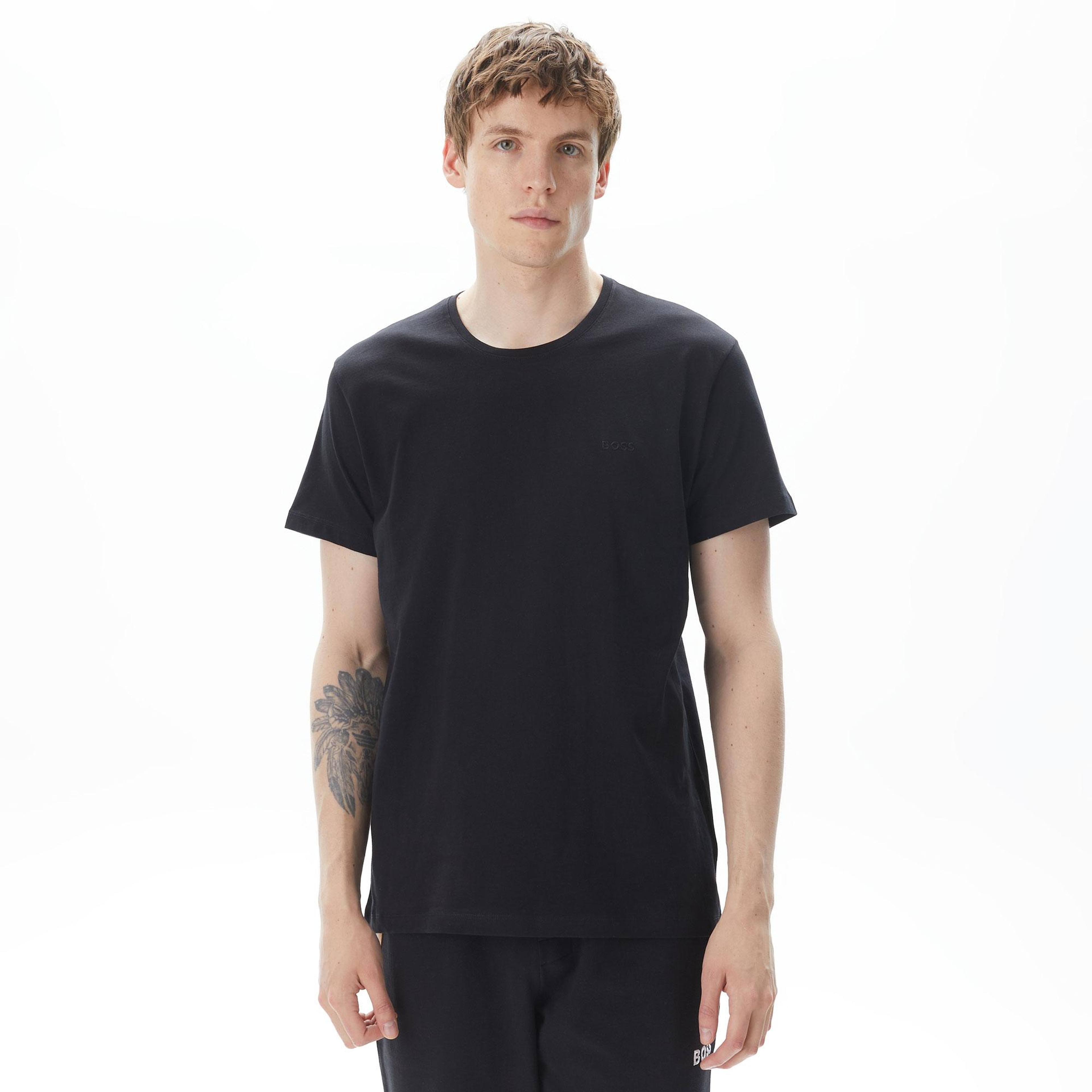 Boss Comfort 2' li Erkek Siyah T-Shirt