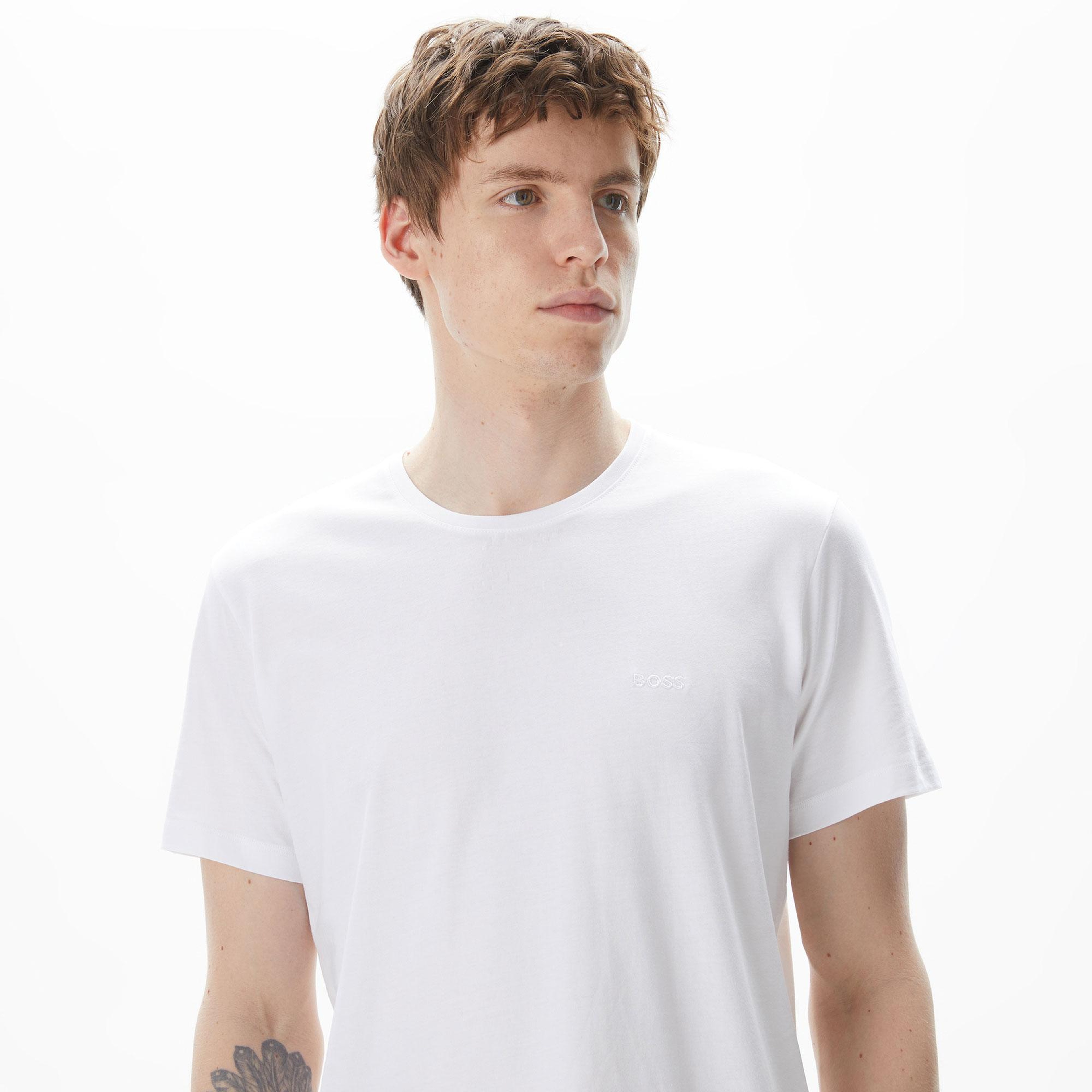 Boss Comfort 2' li Erkek Beyaz T-Shirt