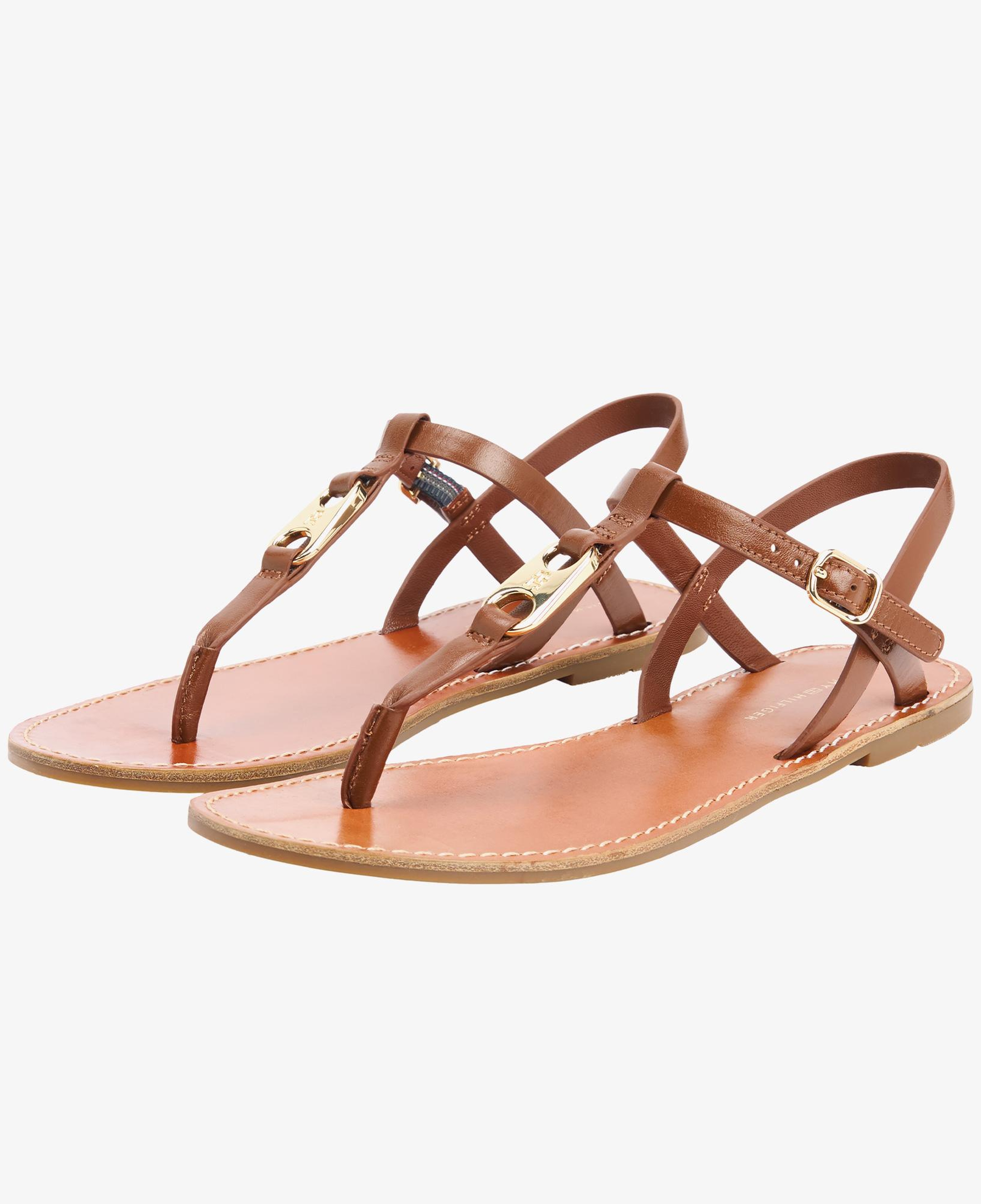 Tommy Hilfiger Leona Kadın Kahverengi Sandalet