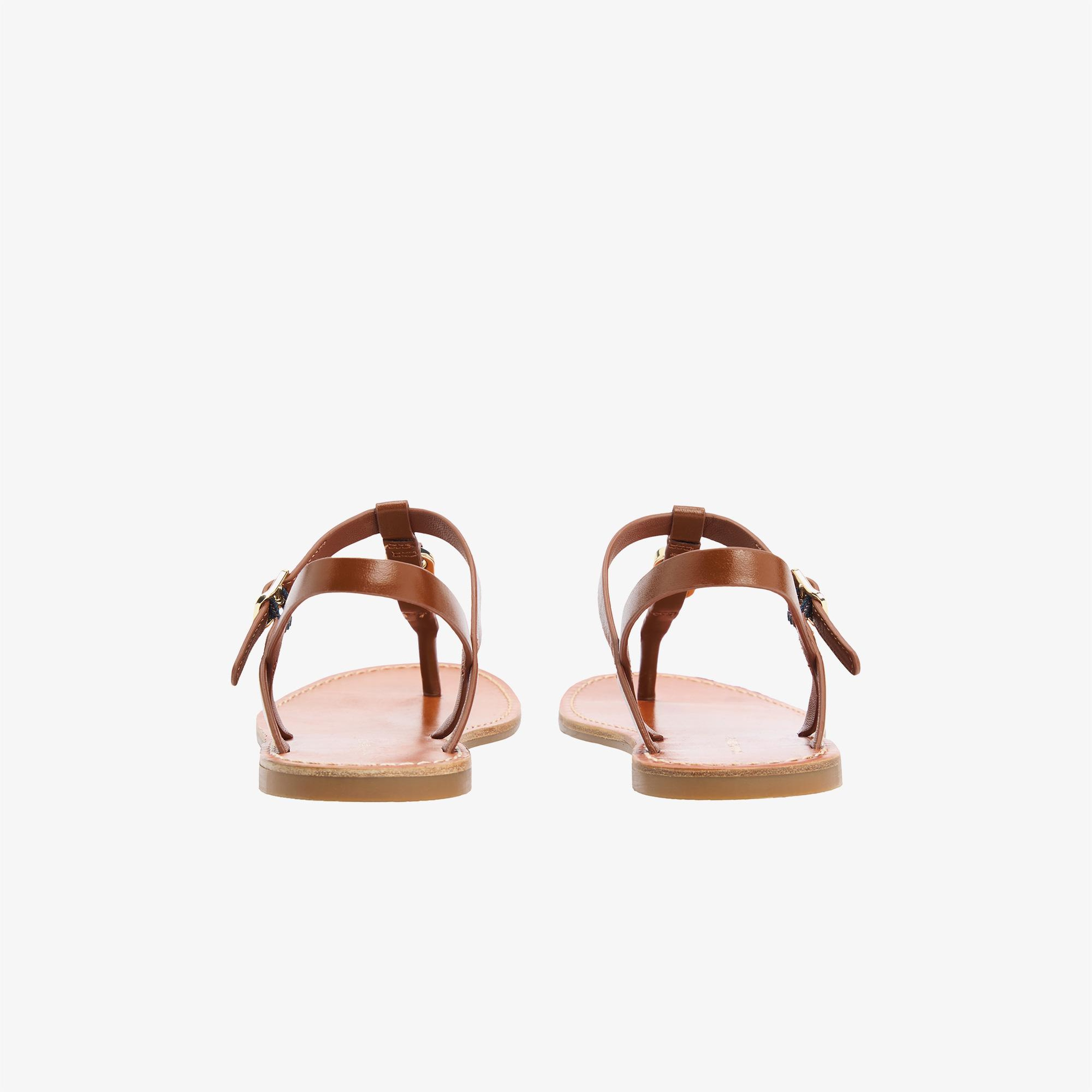 Tommy Hilfiger Leona Kadın Kahverengi Sandalet