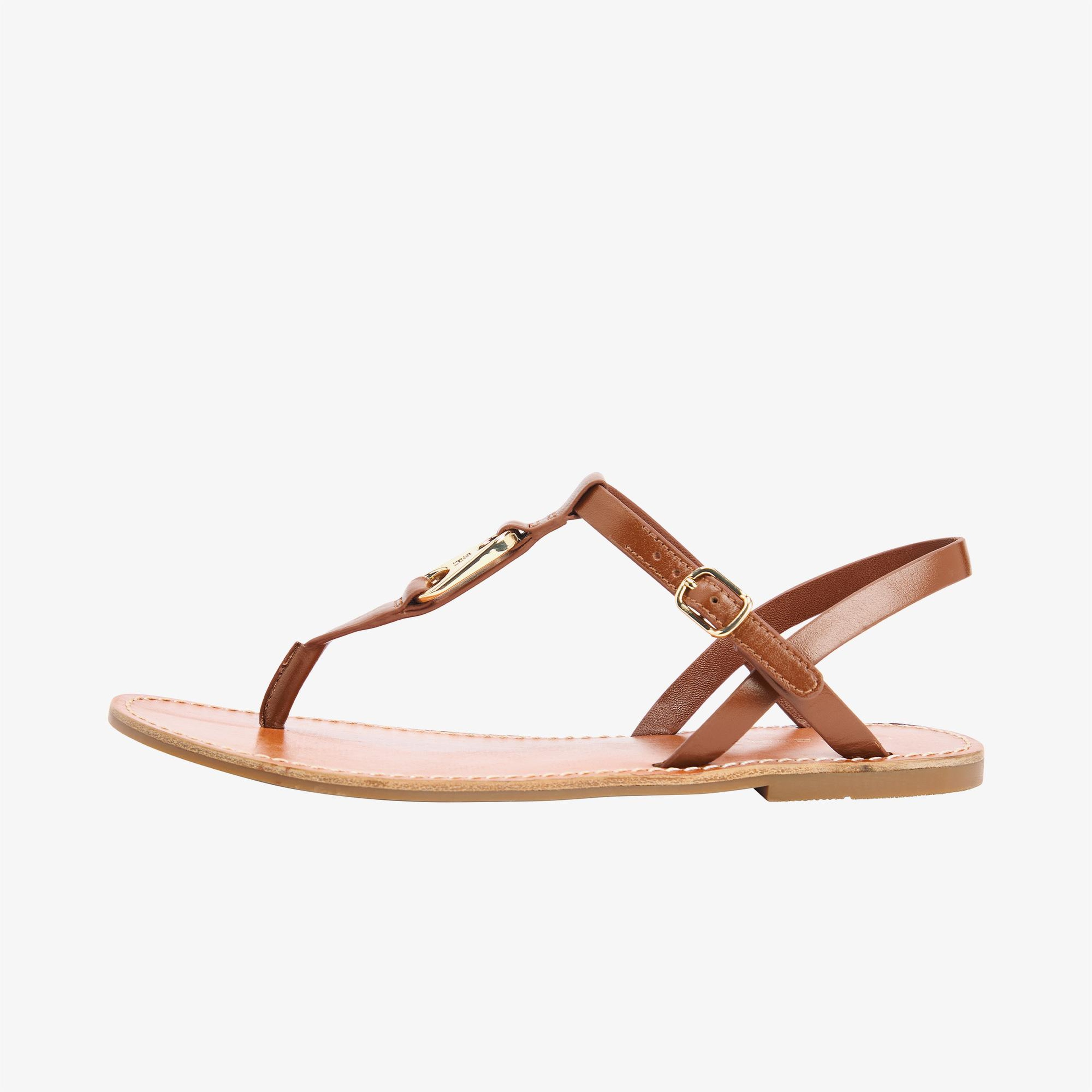 Tommy Hilfiger Leona Kadın Kahverengi Sandalet