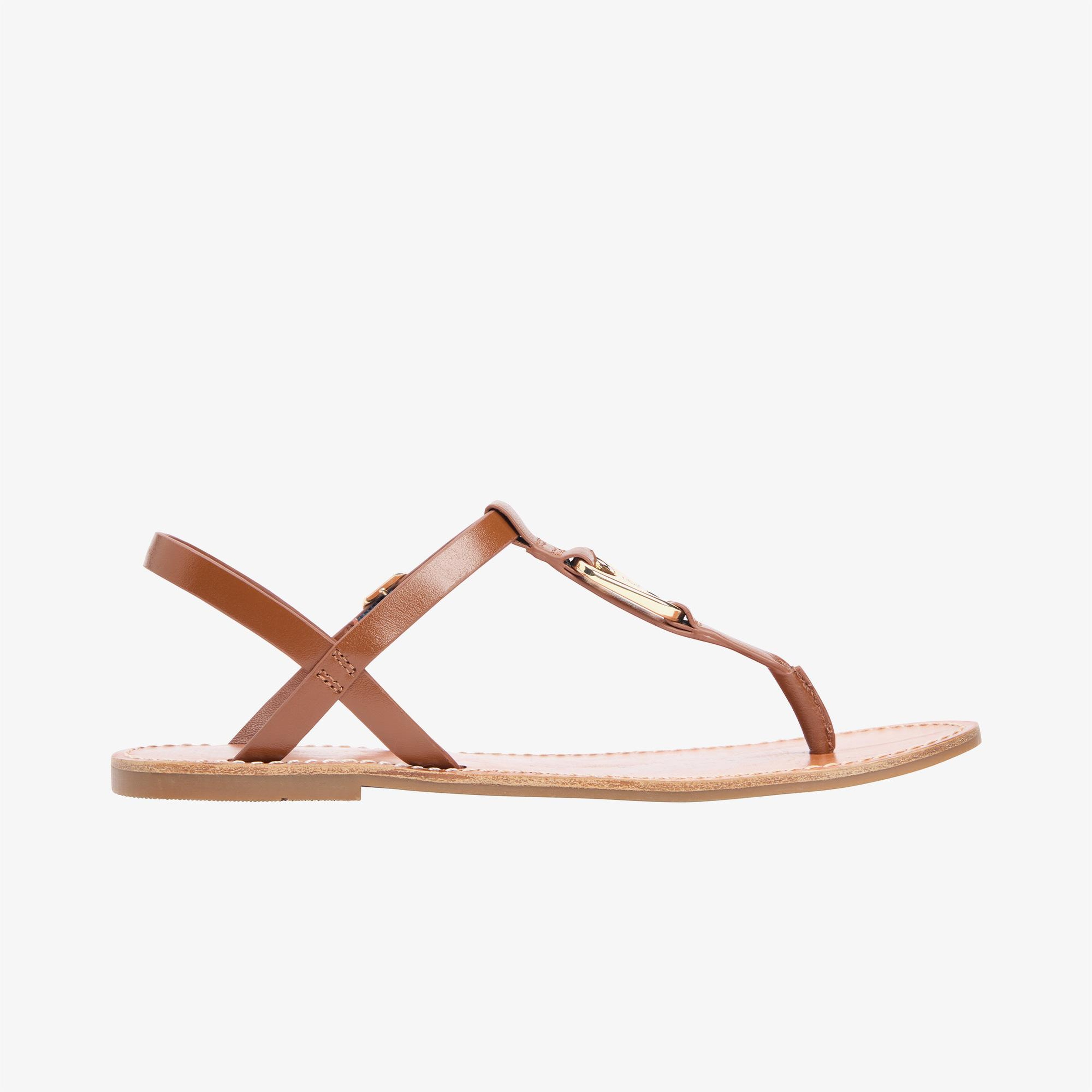 Tommy Hilfiger Leona Kadın Kahverengi Sandalet