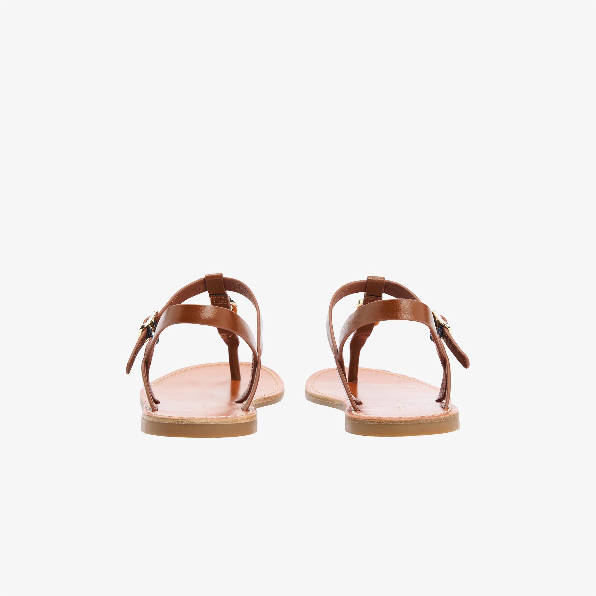 Tommy Hilfiger Leona Kadın Kahverengi Sandalet