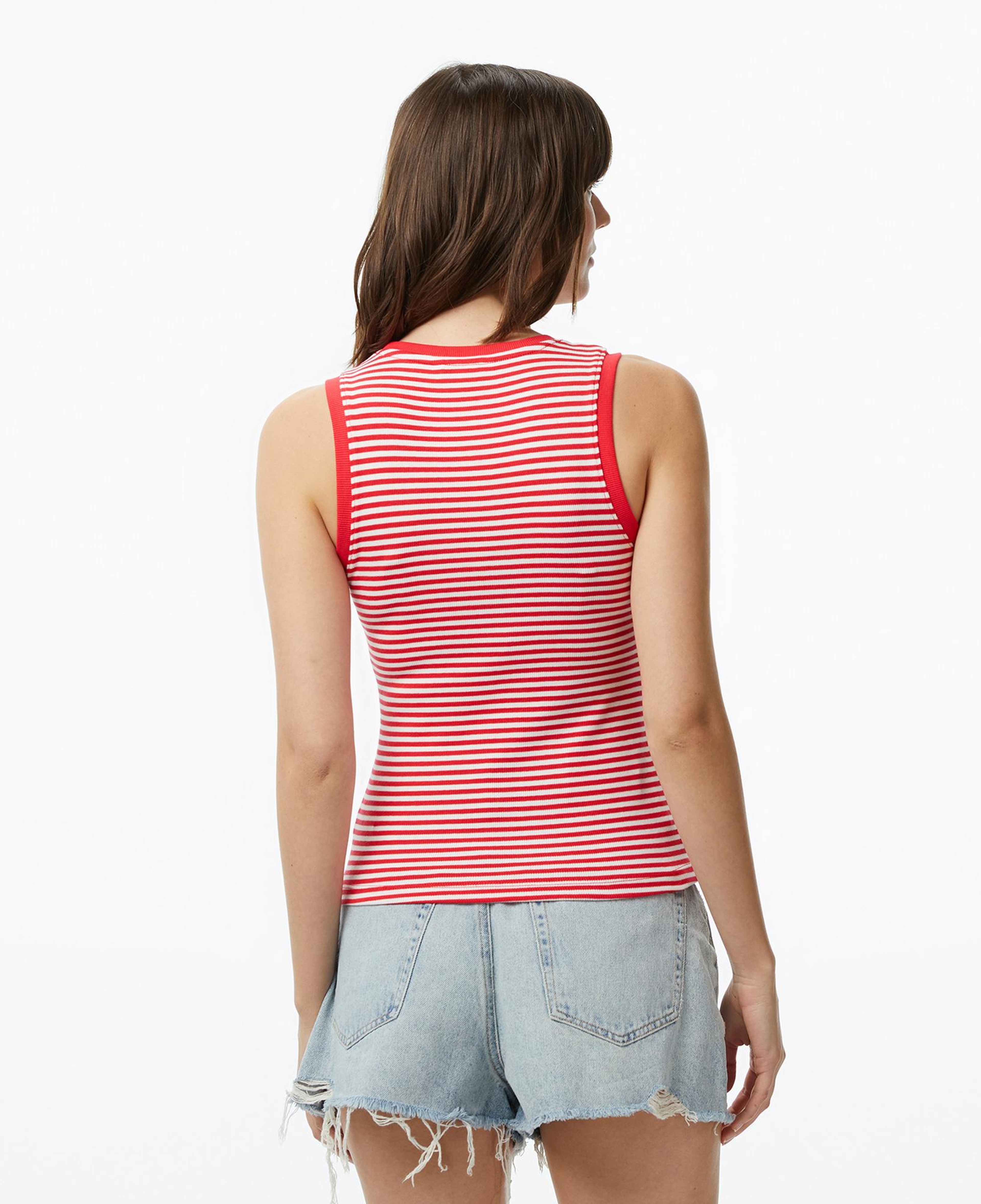 Tommy Hilfiger Denim Essentials Kadın Kırmızı T-Shirt