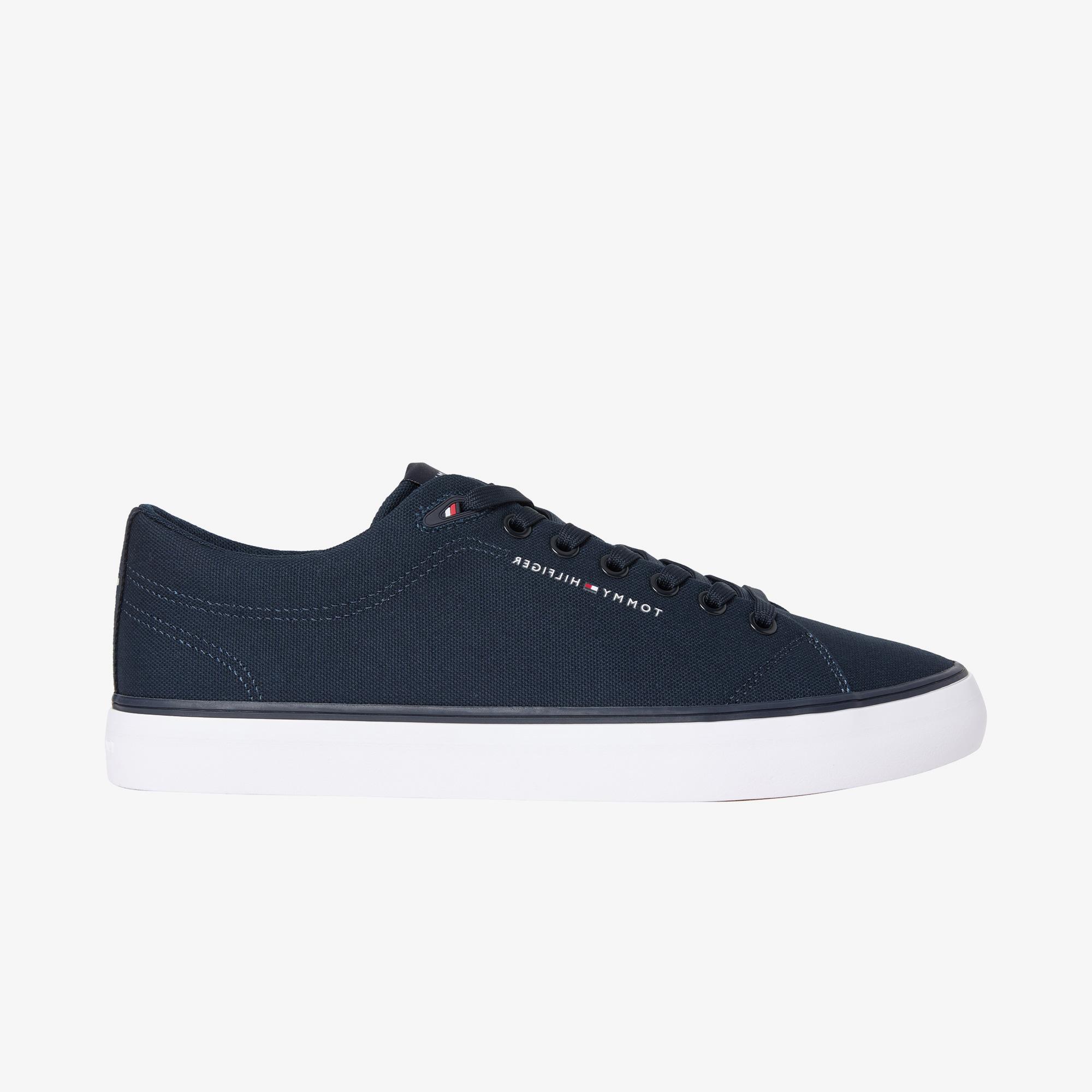 Tommy Hilfiger Hi Vulc Erkek Lacivert Sneaker