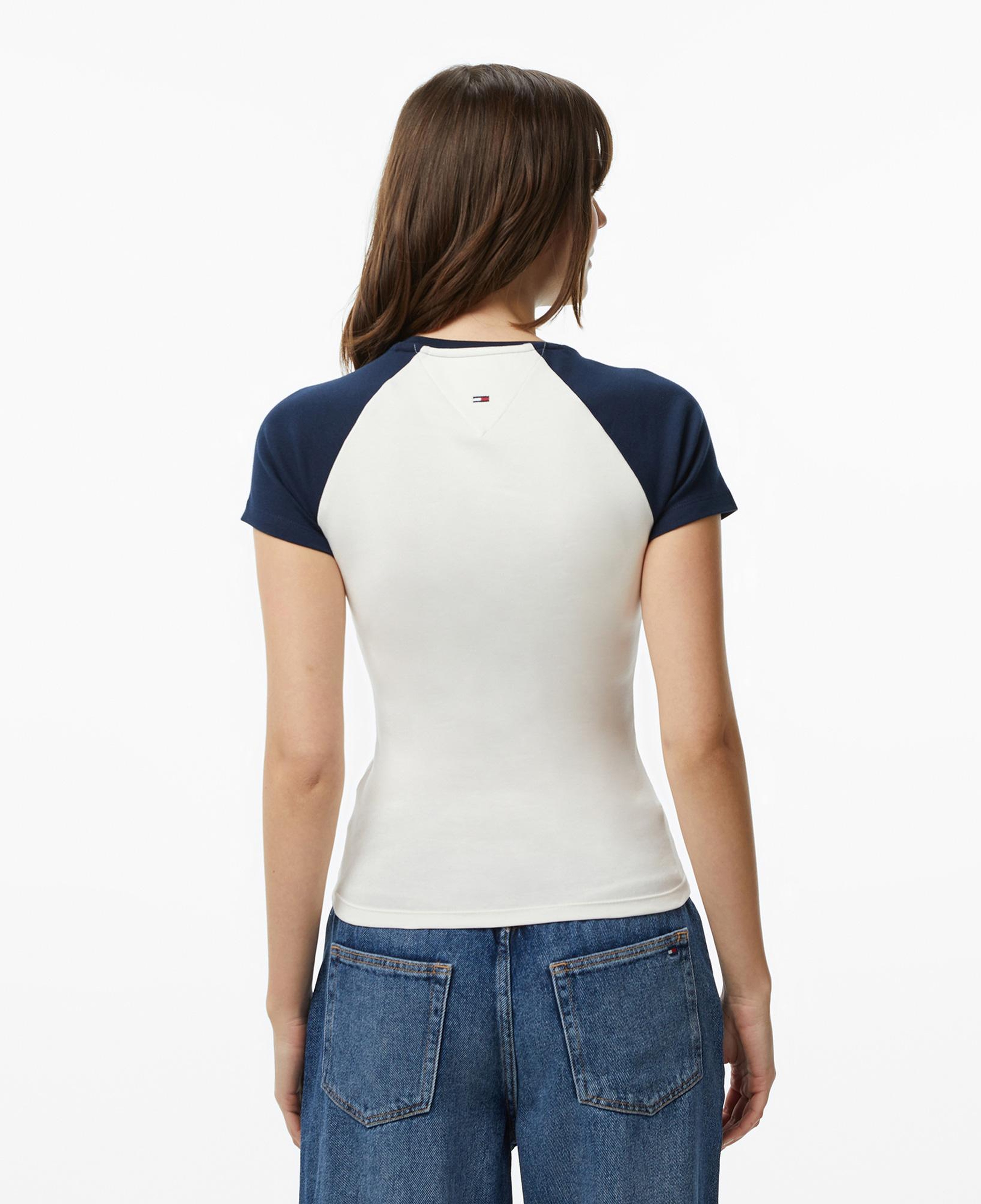 Tommy Hilfiger Novelty Kadın Beyaz T-Shirt
