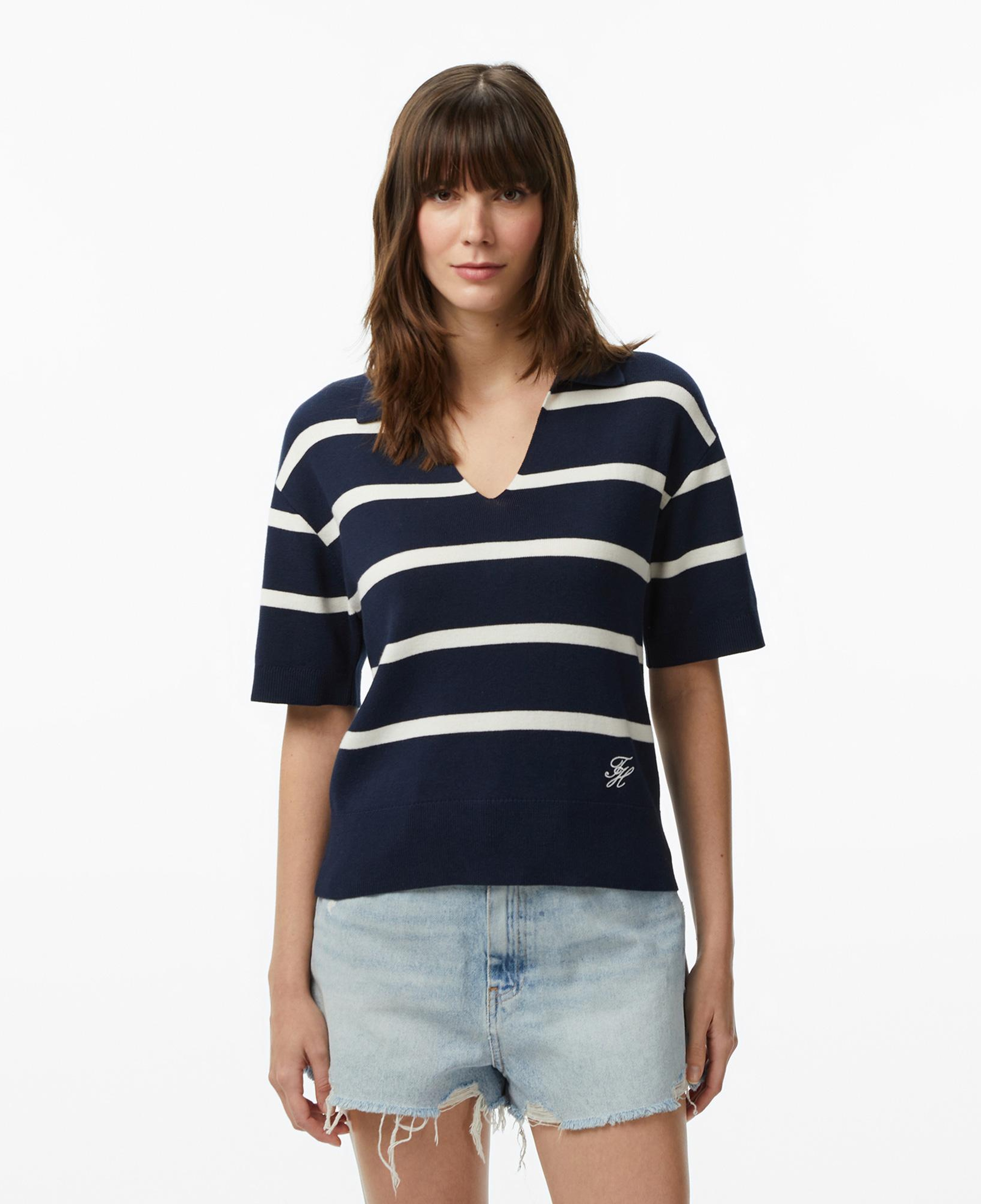 Tommy Hilfiger Full Needle Kadın Lacivert Triko