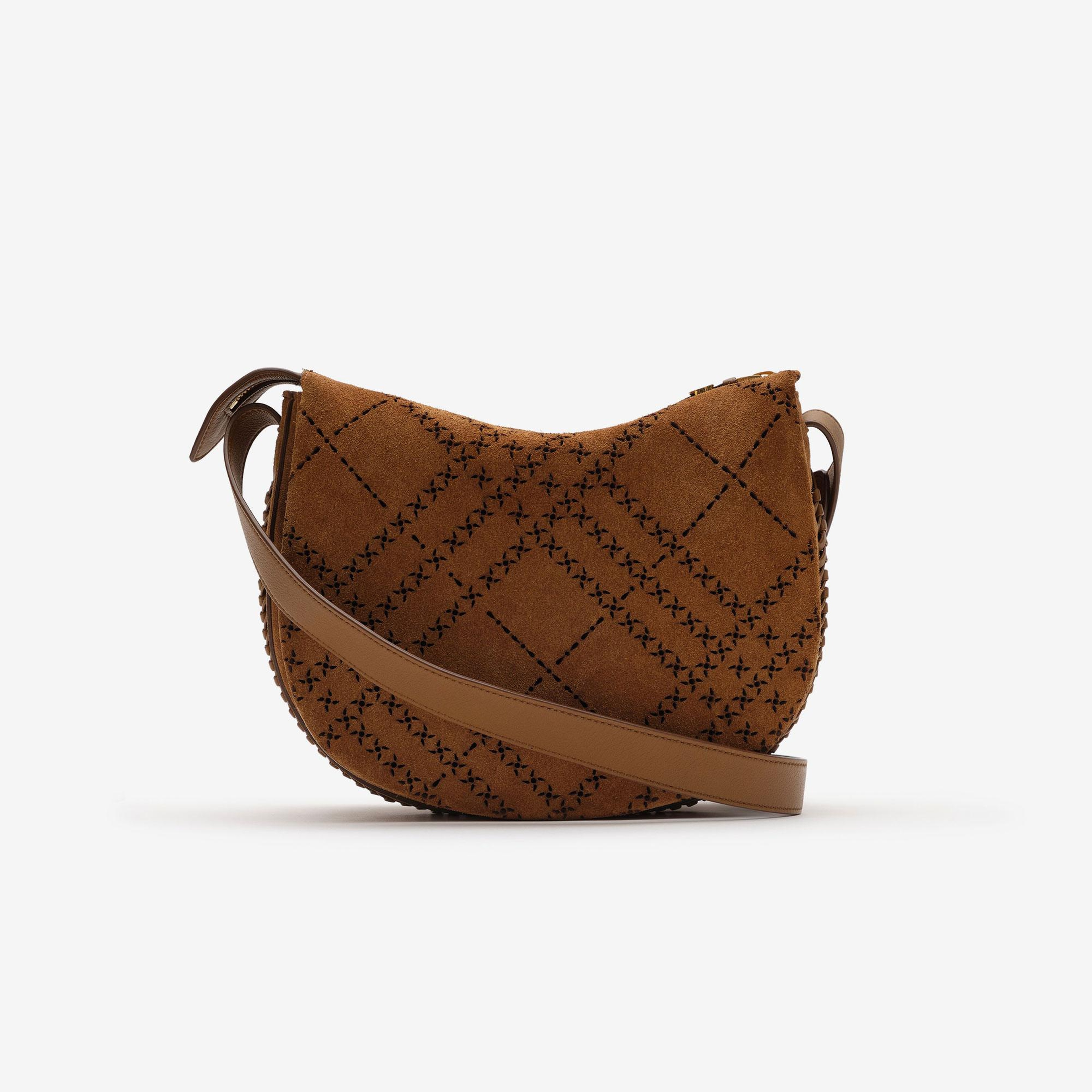 Burberry Tavistock Crossbody Kadın Kahverengi El Çantası
