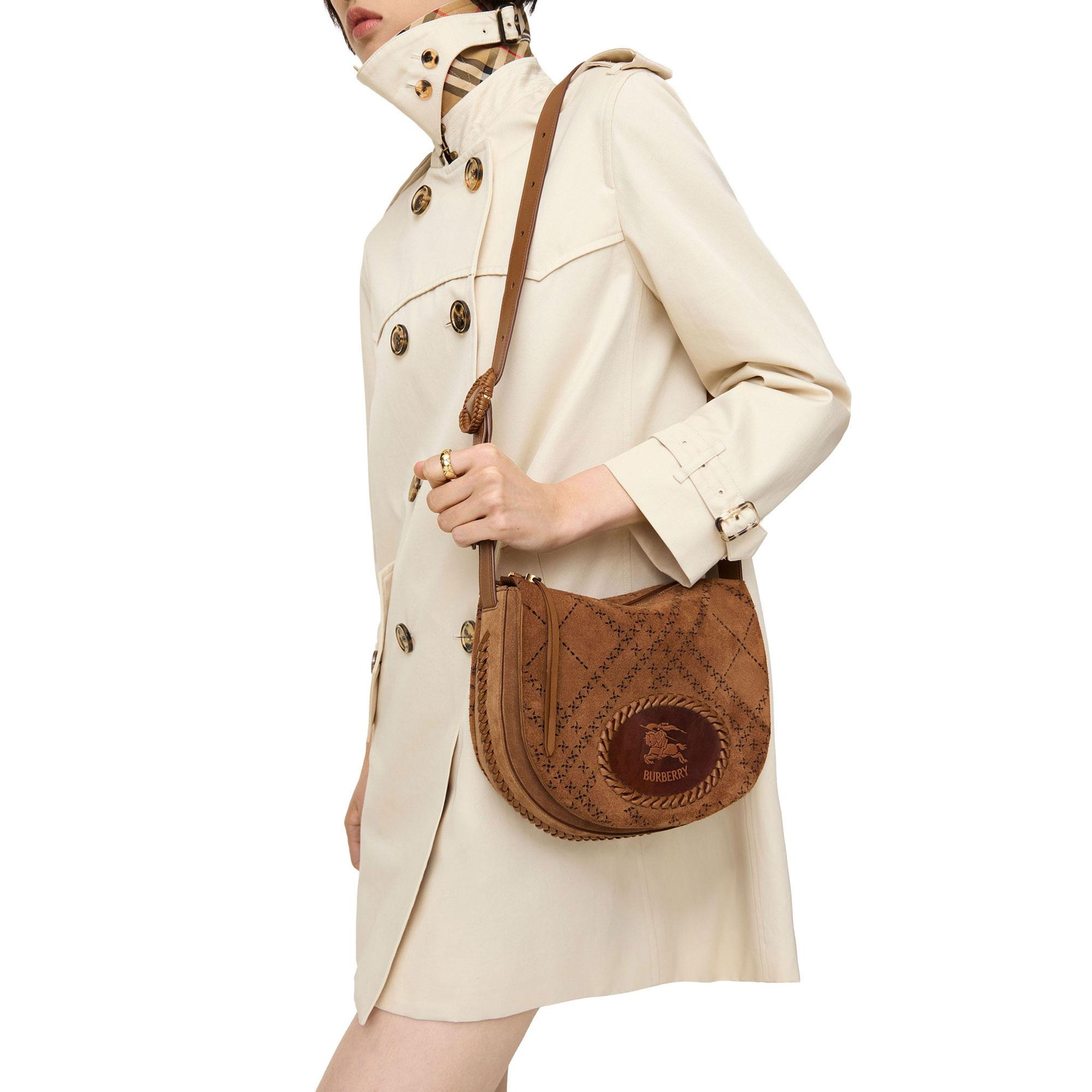 Burberry Tavistock Crossbody Kadın Kahverengi El Çantası