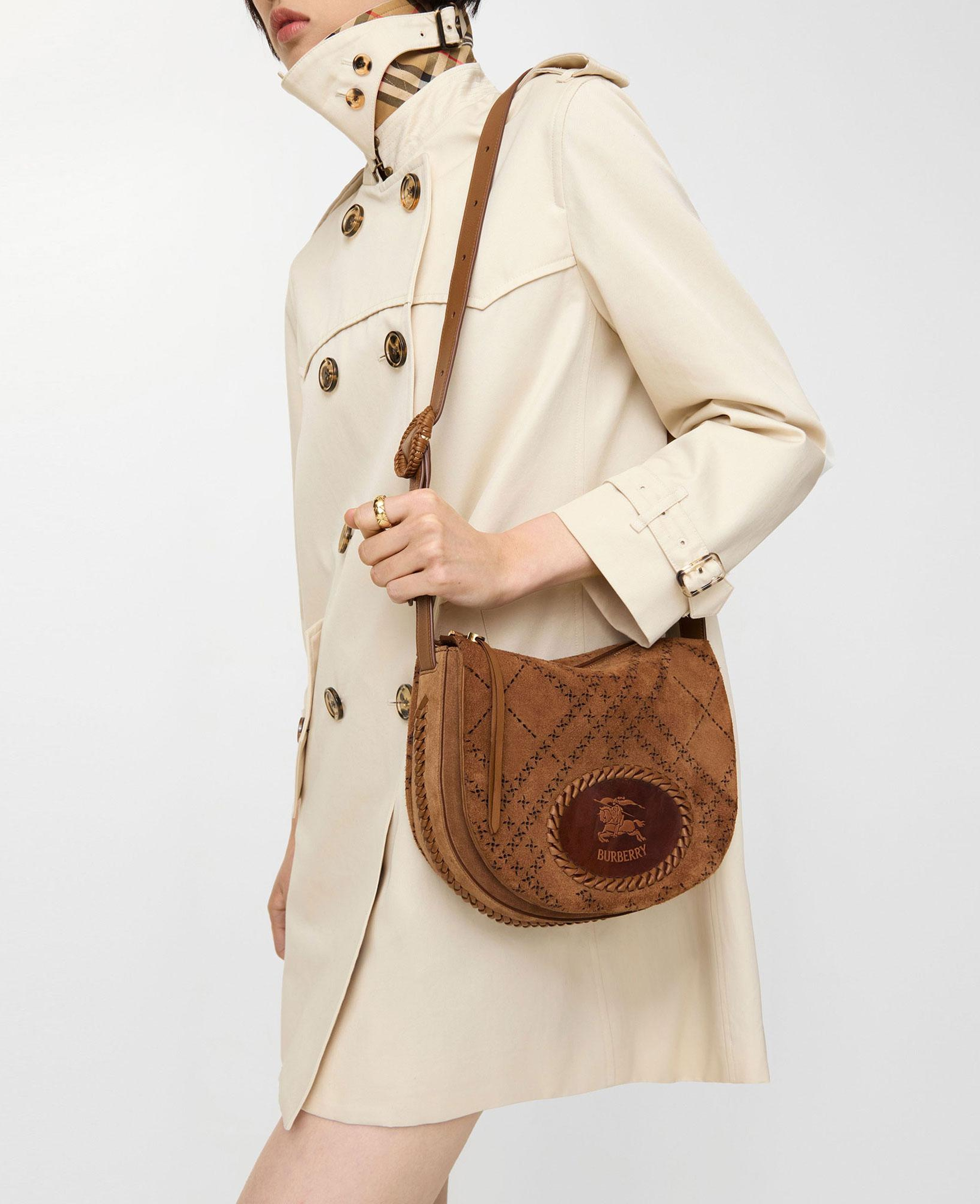 Burberry Tavistock Crossbody Kadın Kahverengi El Çantası