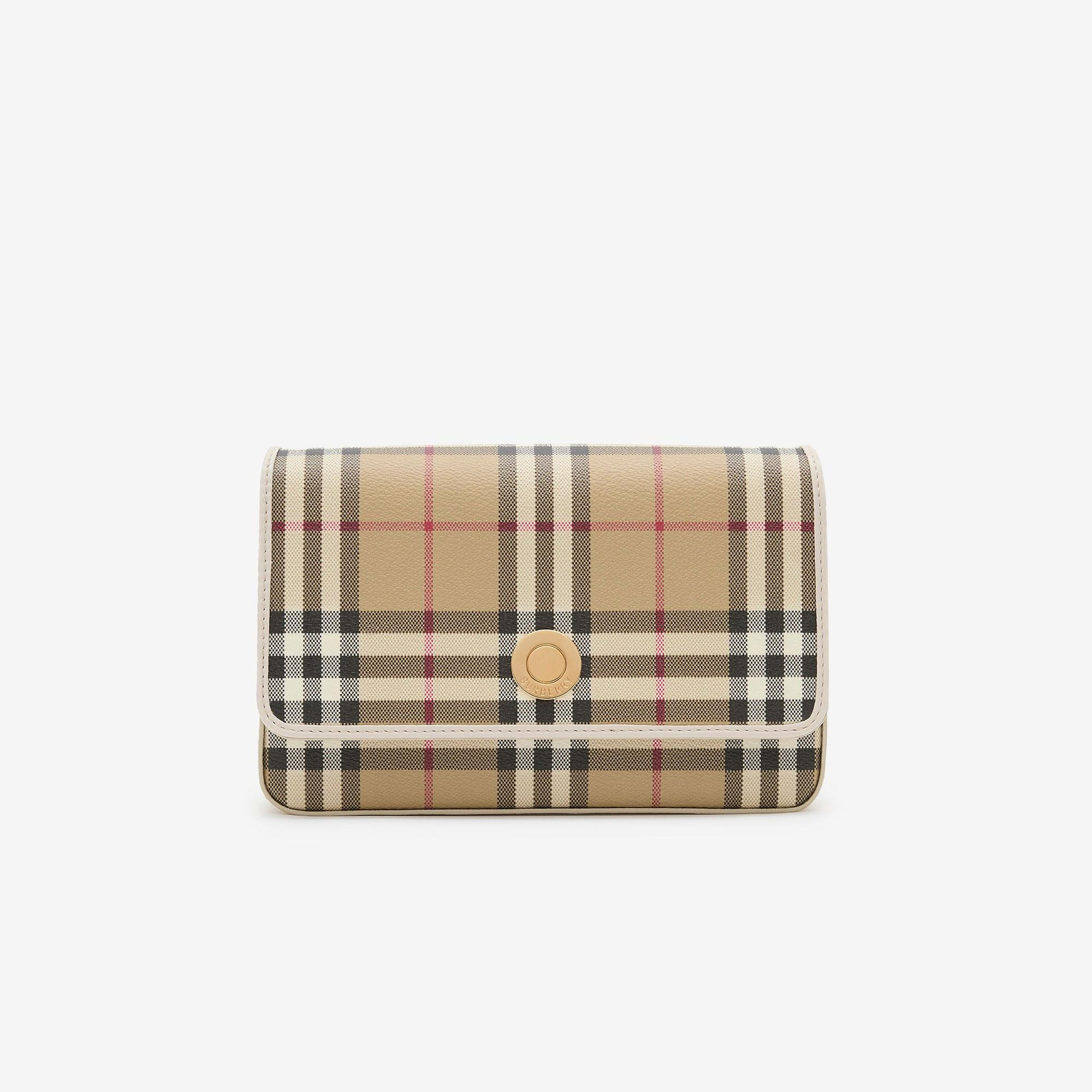 Burberry Hampshire Kadın Bej El Çantası