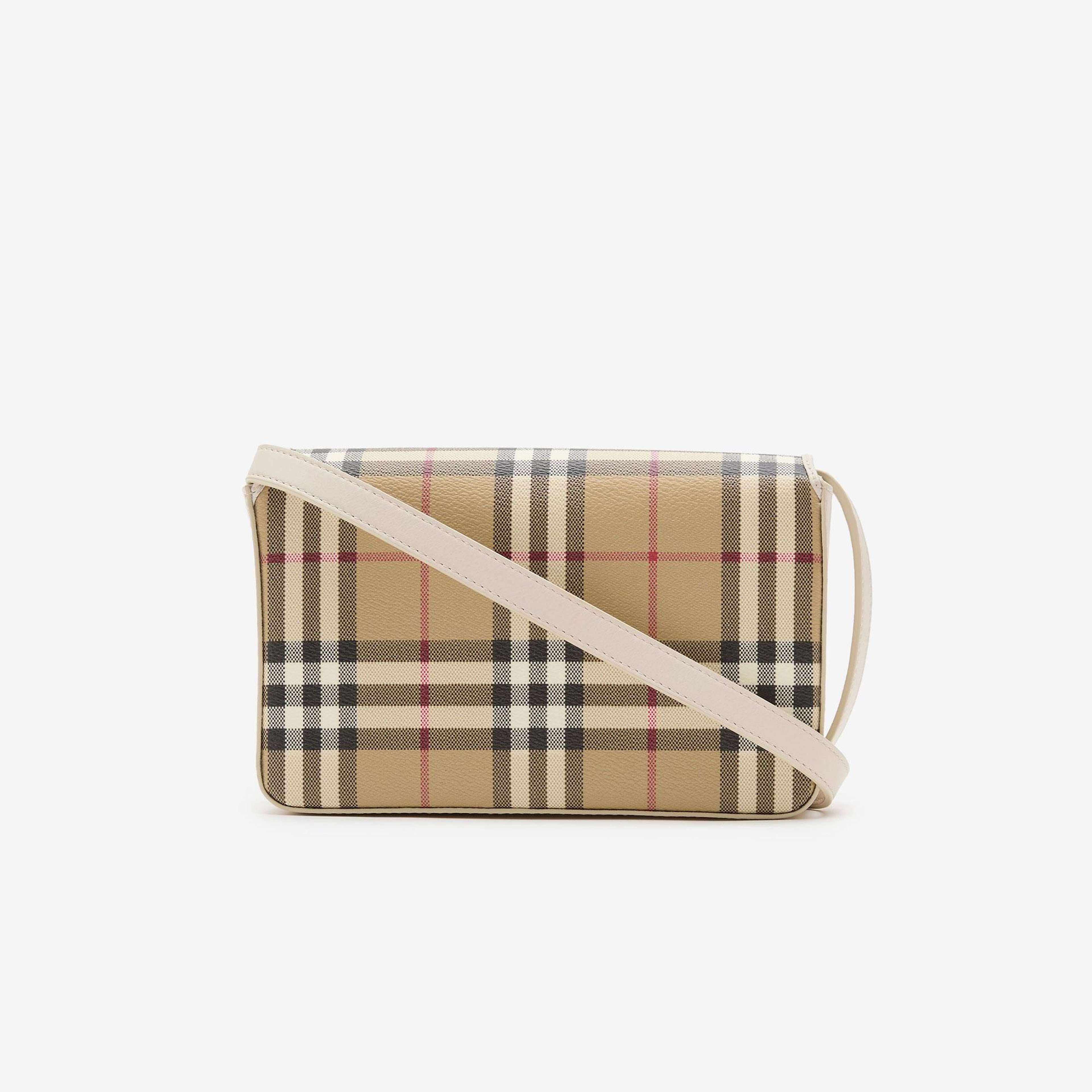 Burberry Hampshire Kadın Bej El Çantası
