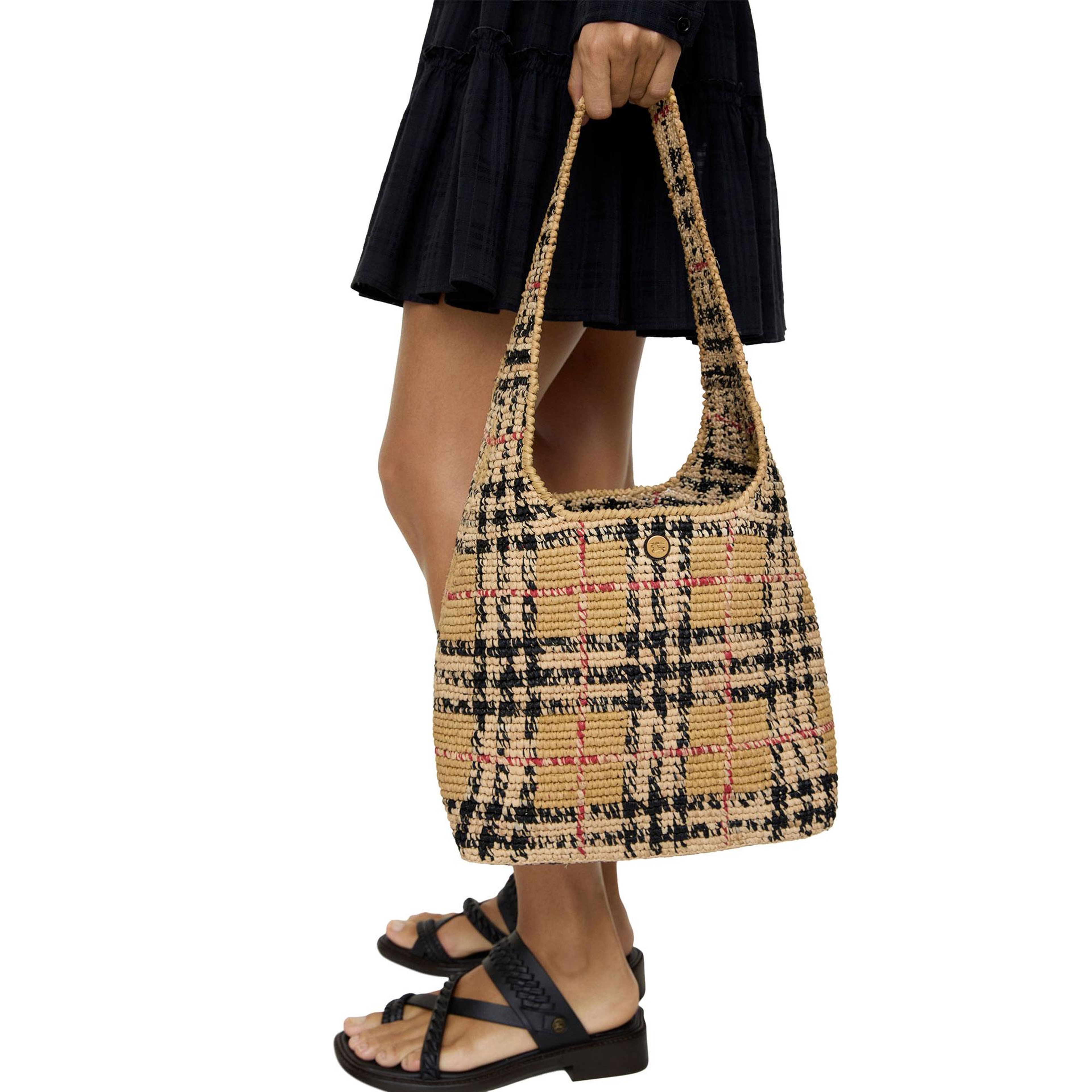 Burberry Kadın Bej Omuz Çantası