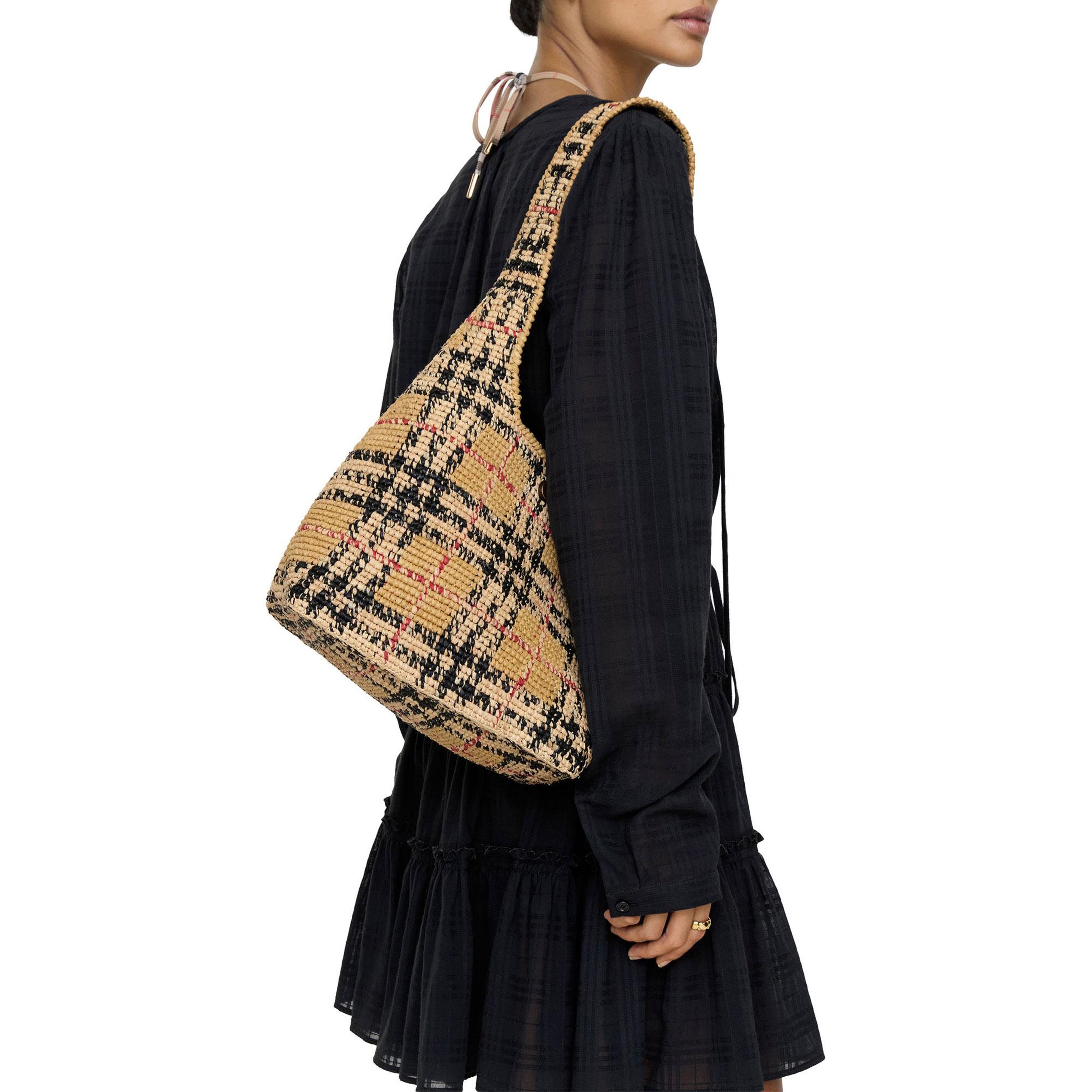 Burberry Kadın Bej Omuz Çantası