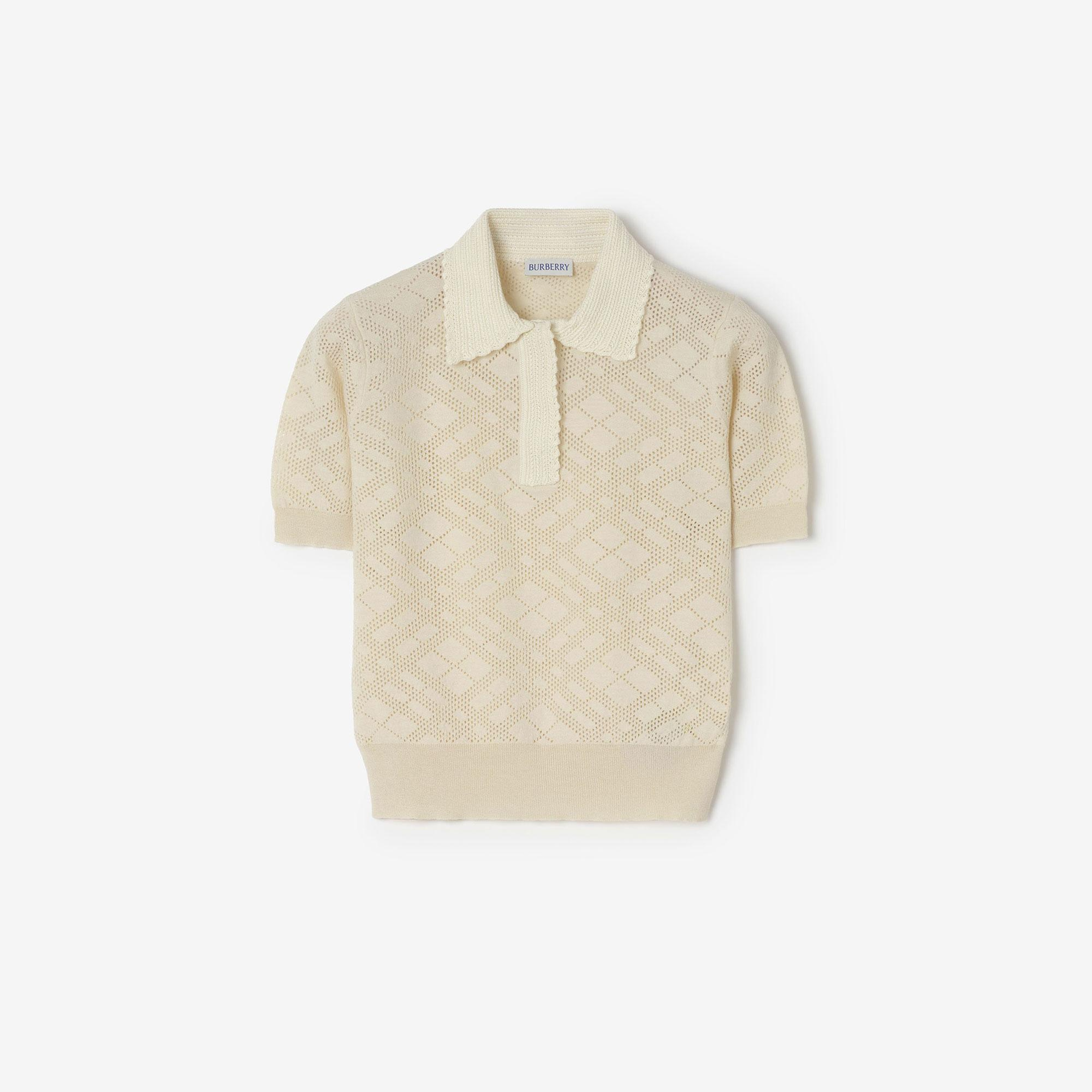 Burberry Kadın Beyaz Trıko