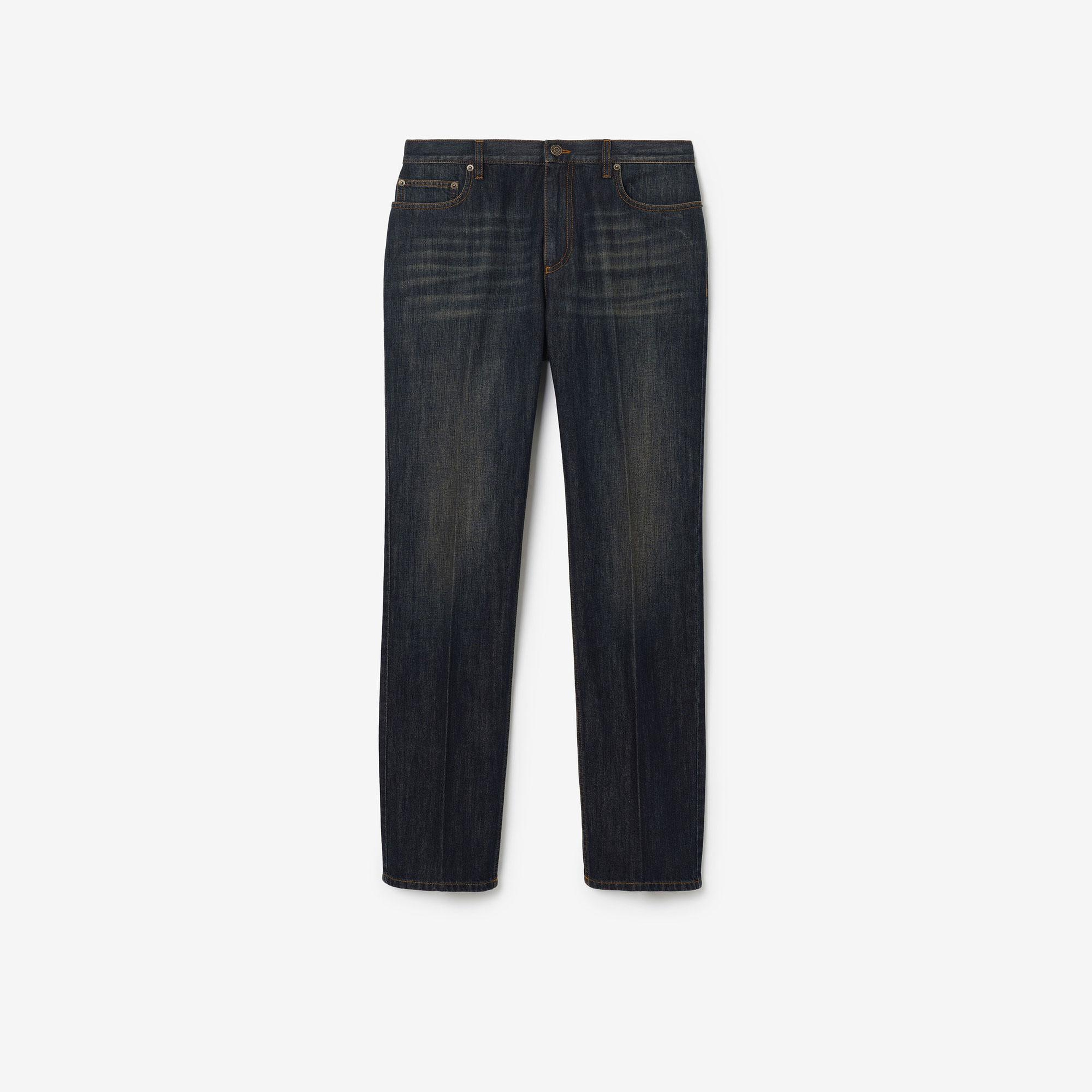 Burberry Erkek Lacivert Pantolon