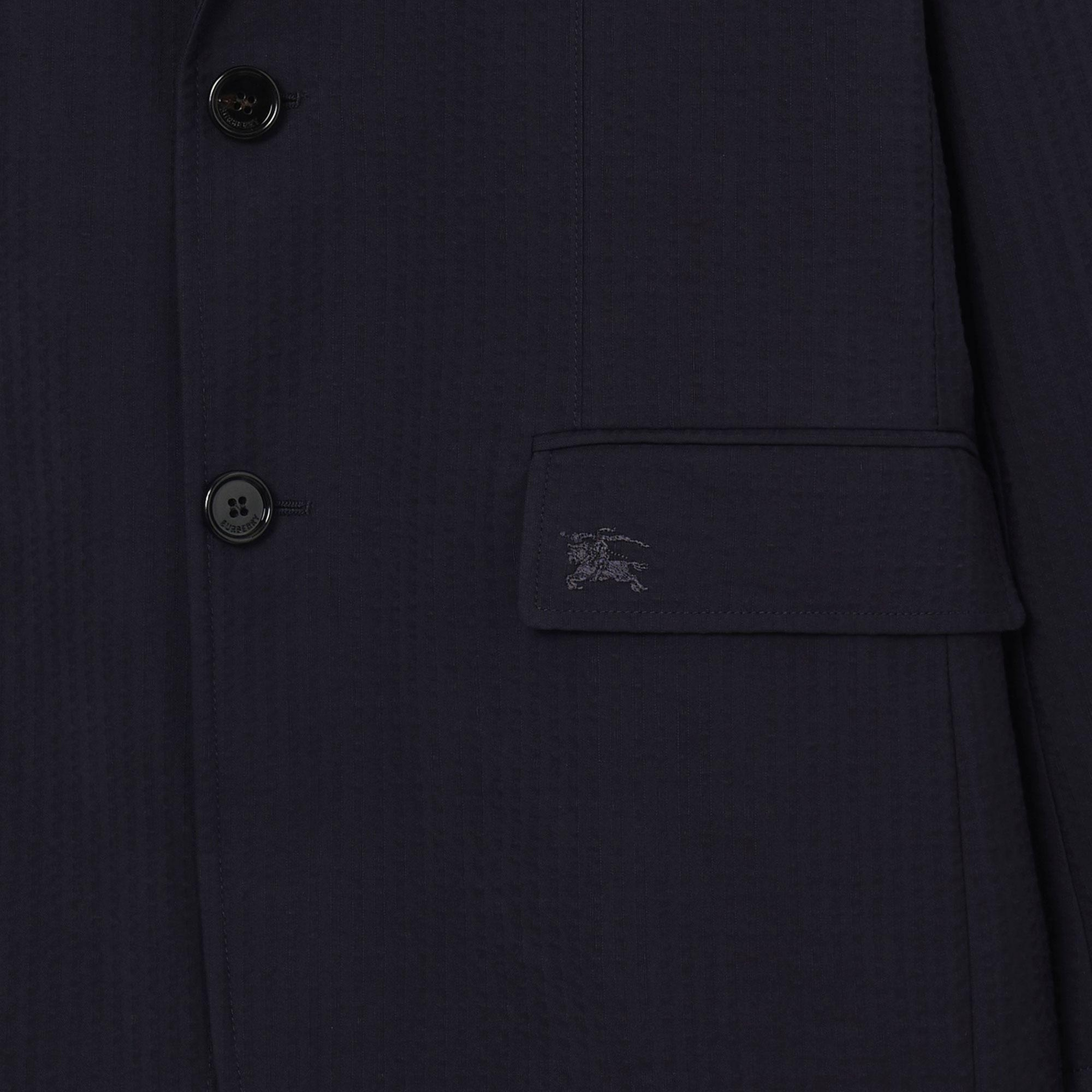 Burberry Erkek Lacivert Ceket