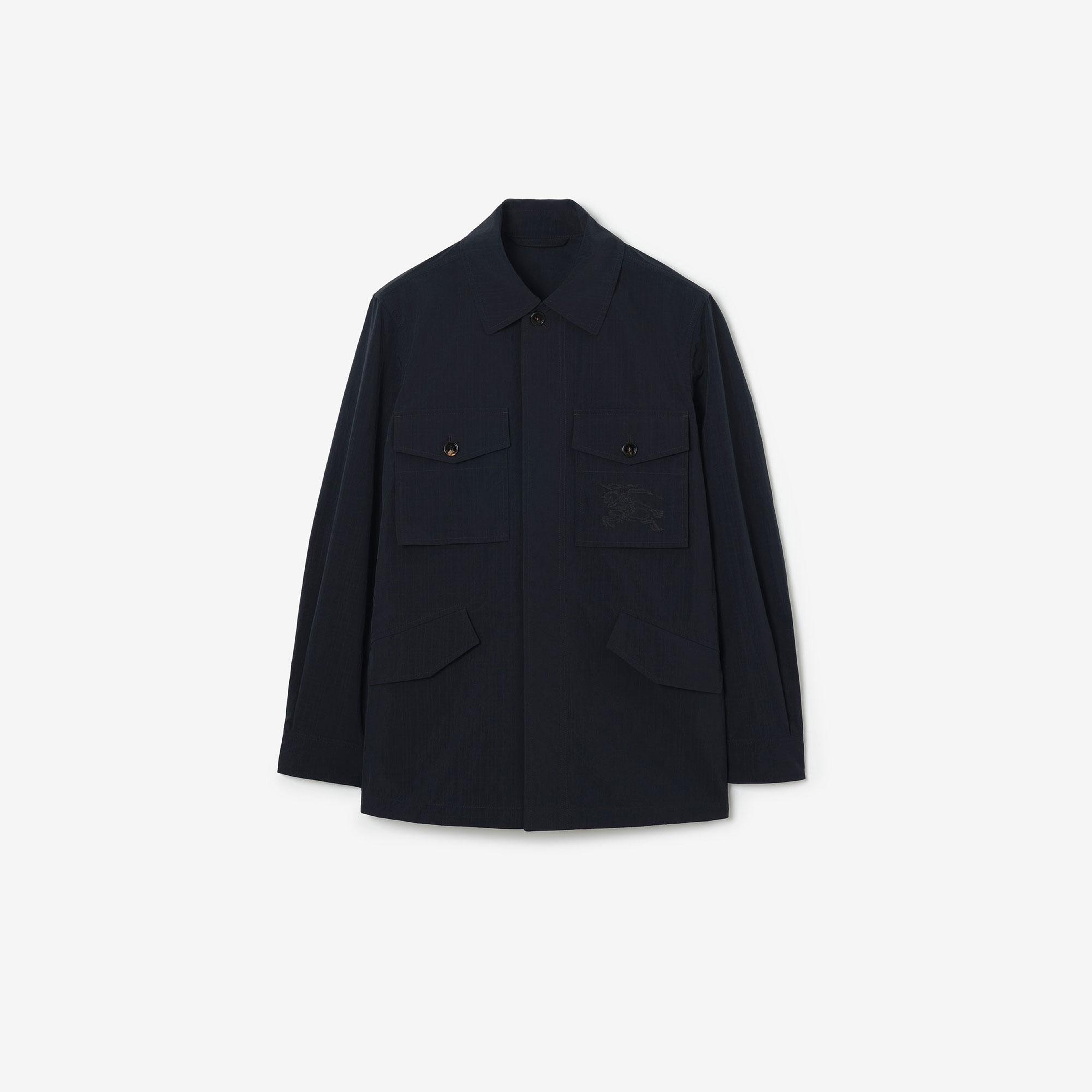 Burberry Erkek Lacivert Mont