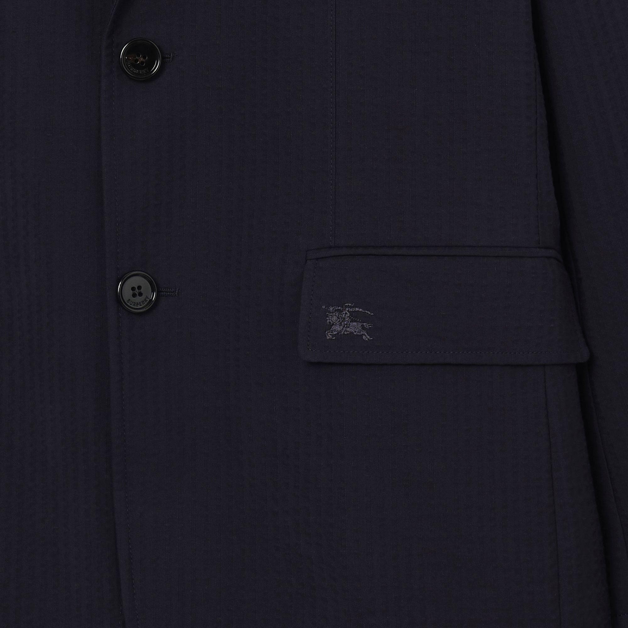Burberry Erkek Lacivert Ceket