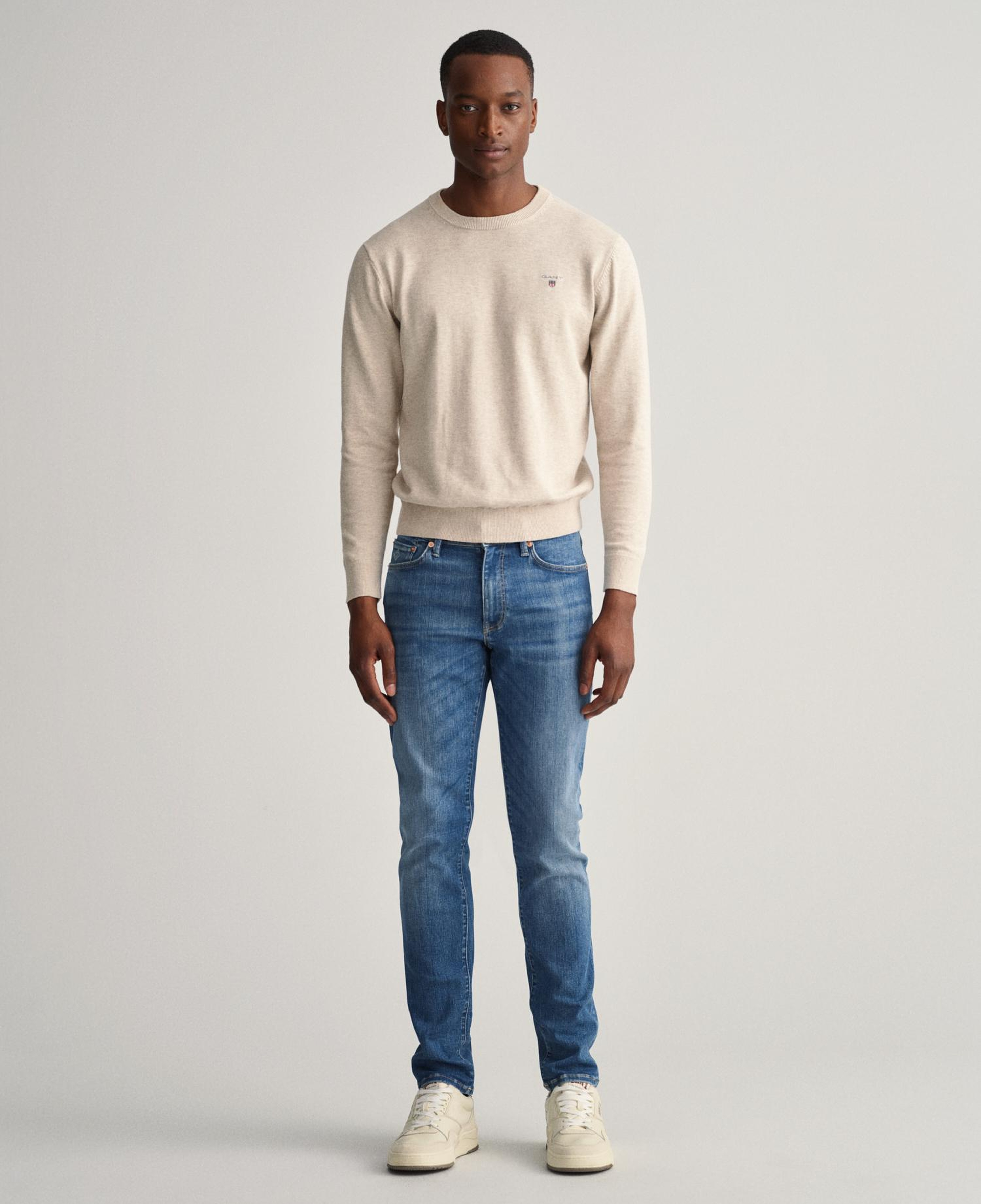 Gant Lacivert Extra Slim Jean Pantolon