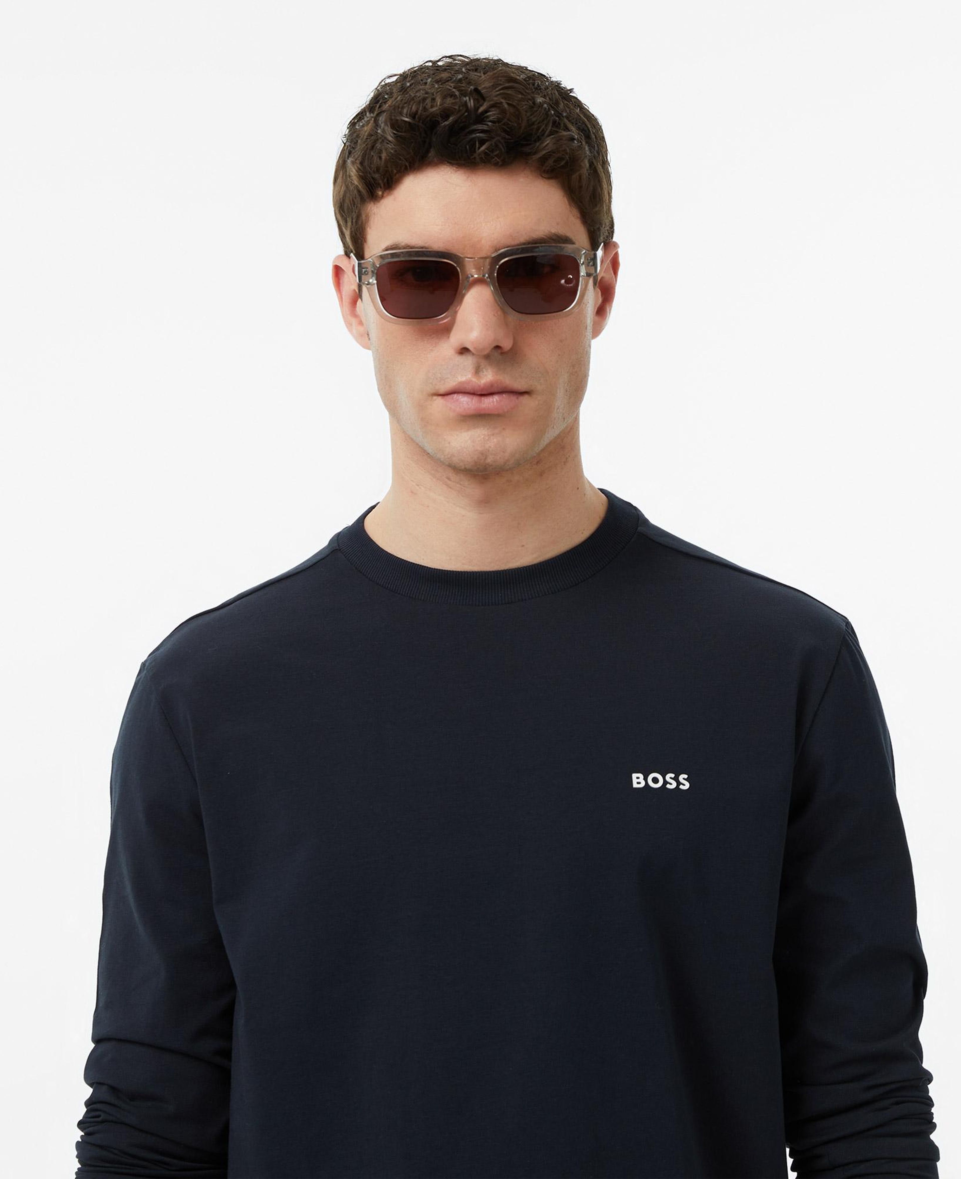 Boss Erkek Lacivert T-Shirt