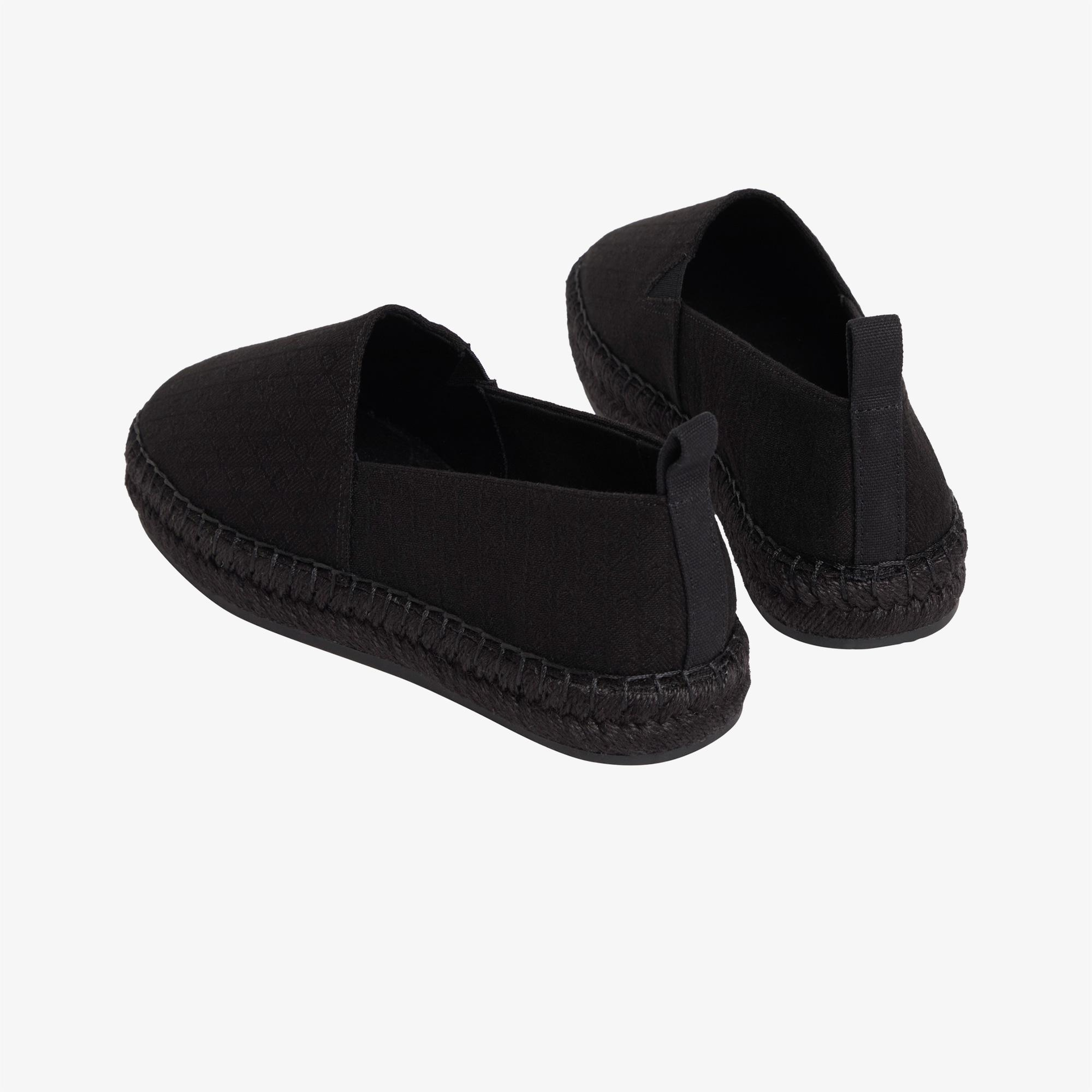 Calvin Klein Oblique Kadın Siyah Espadril