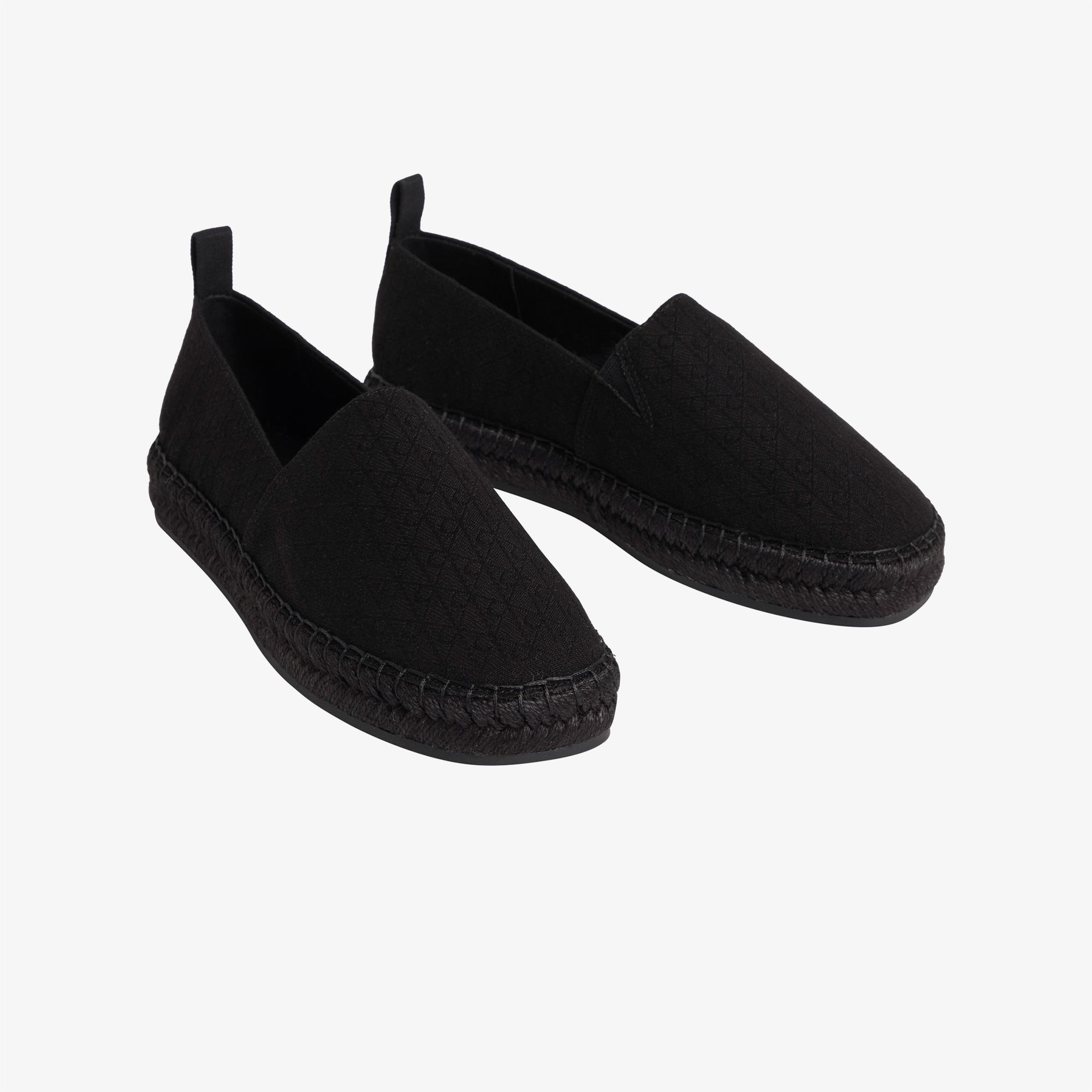 Calvin Klein Oblique Kadın Siyah Espadril