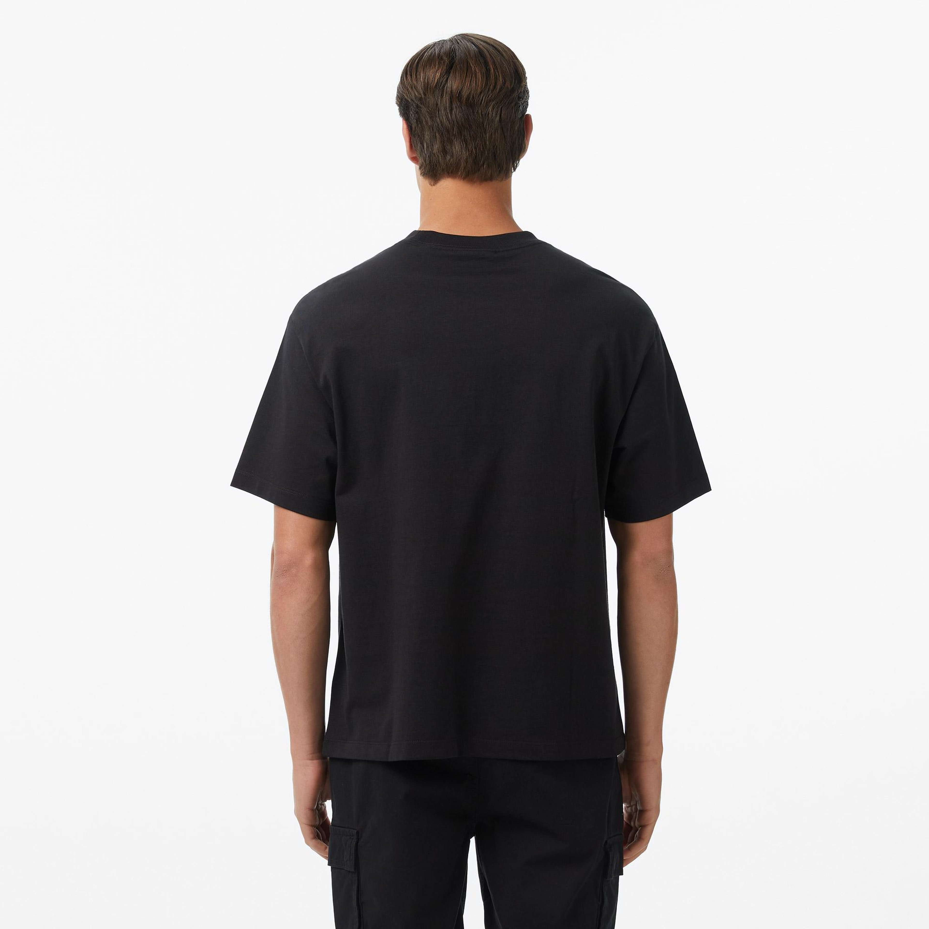 Calvin Klein 16S Elevated Monologo Erkek Siyah T-Shirt