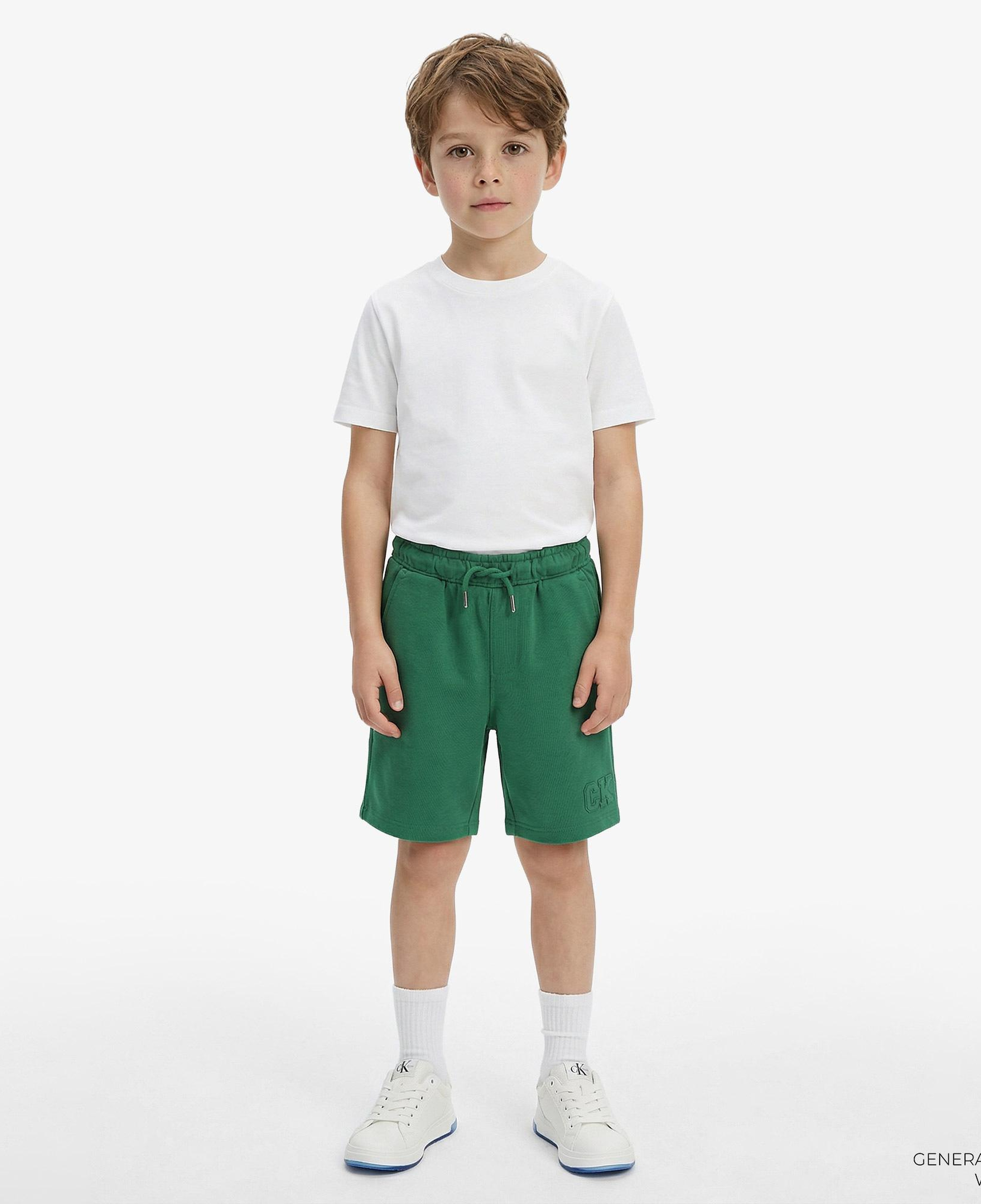 Calvin Klein Relaxed Çocuk Yeşil Şort