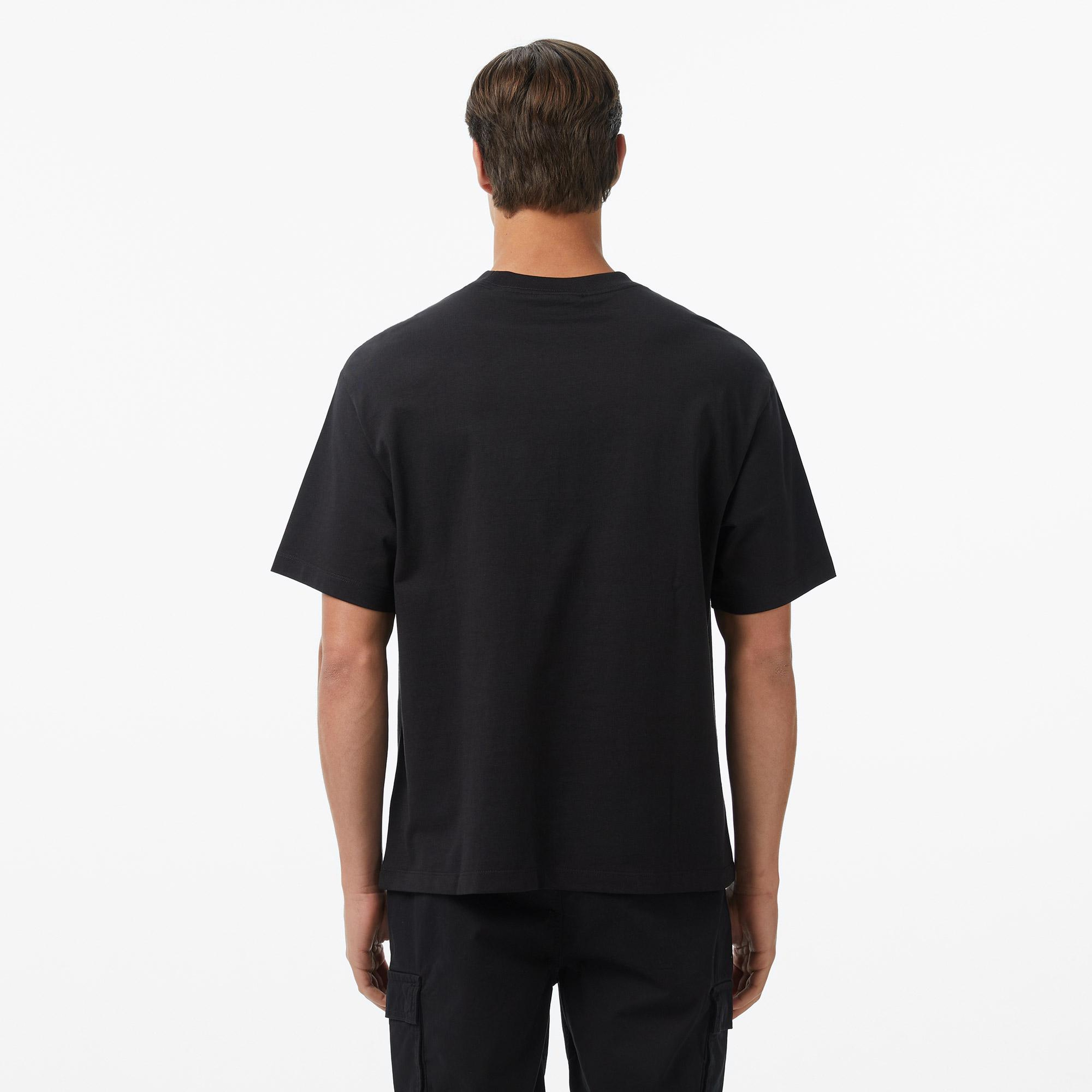 Calvin Klein 16S Elevated Monologo Erkek Siyah T-Shirt
