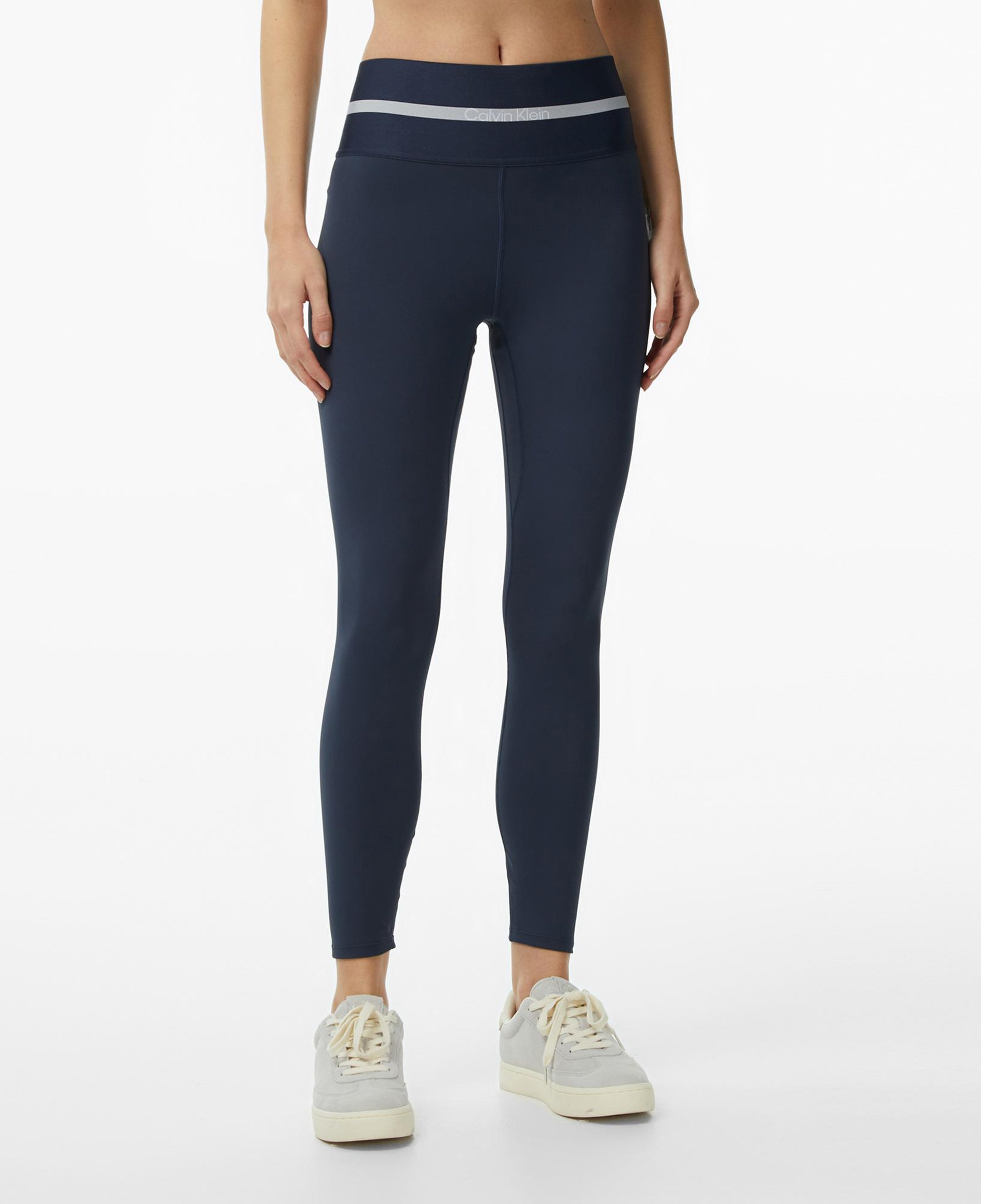 Calvin Klein Icon Sport Wide Kadın Mavi Tayt