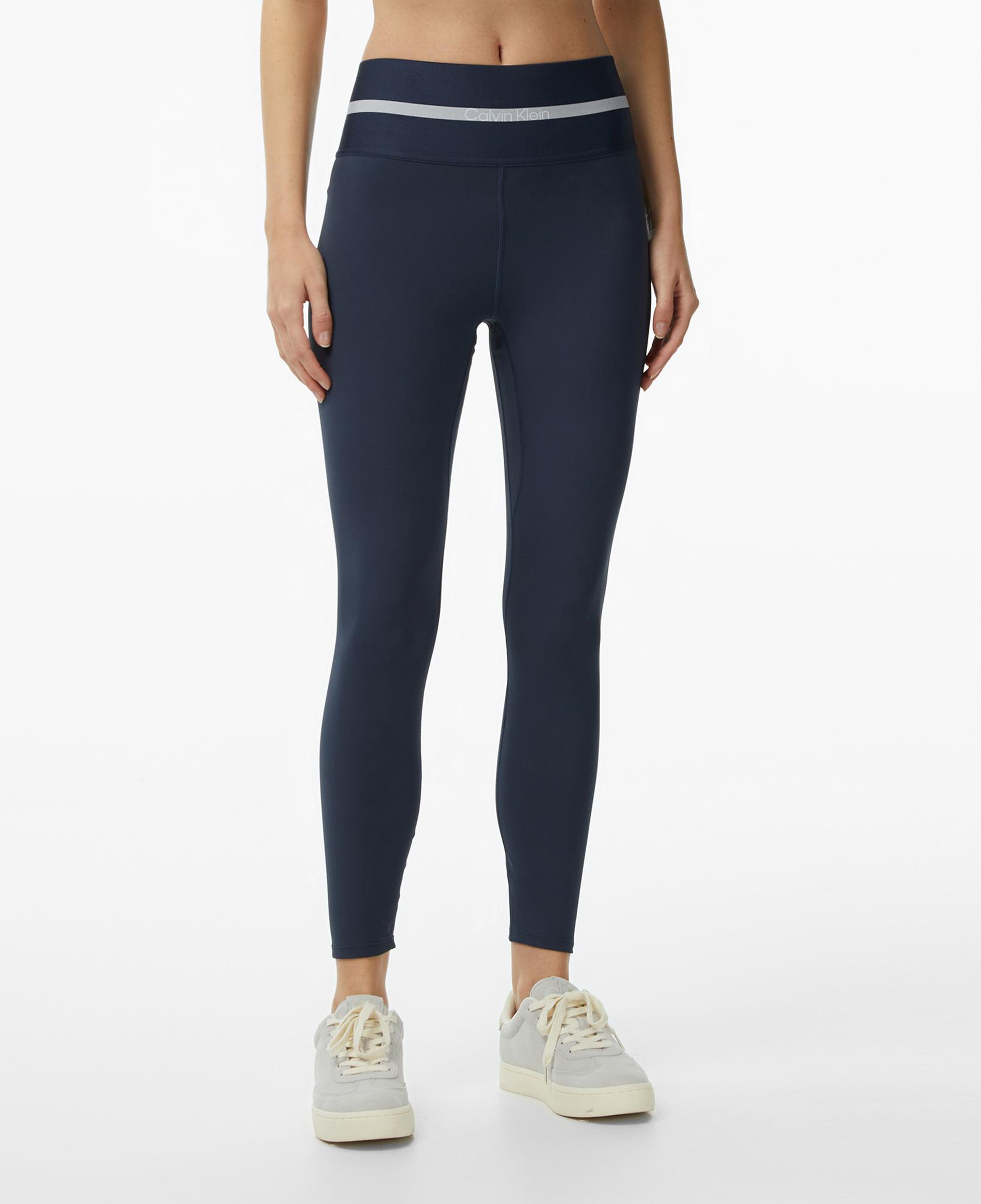 Calvin Klein Icon Sport Wide Kadın Mavi Tayt