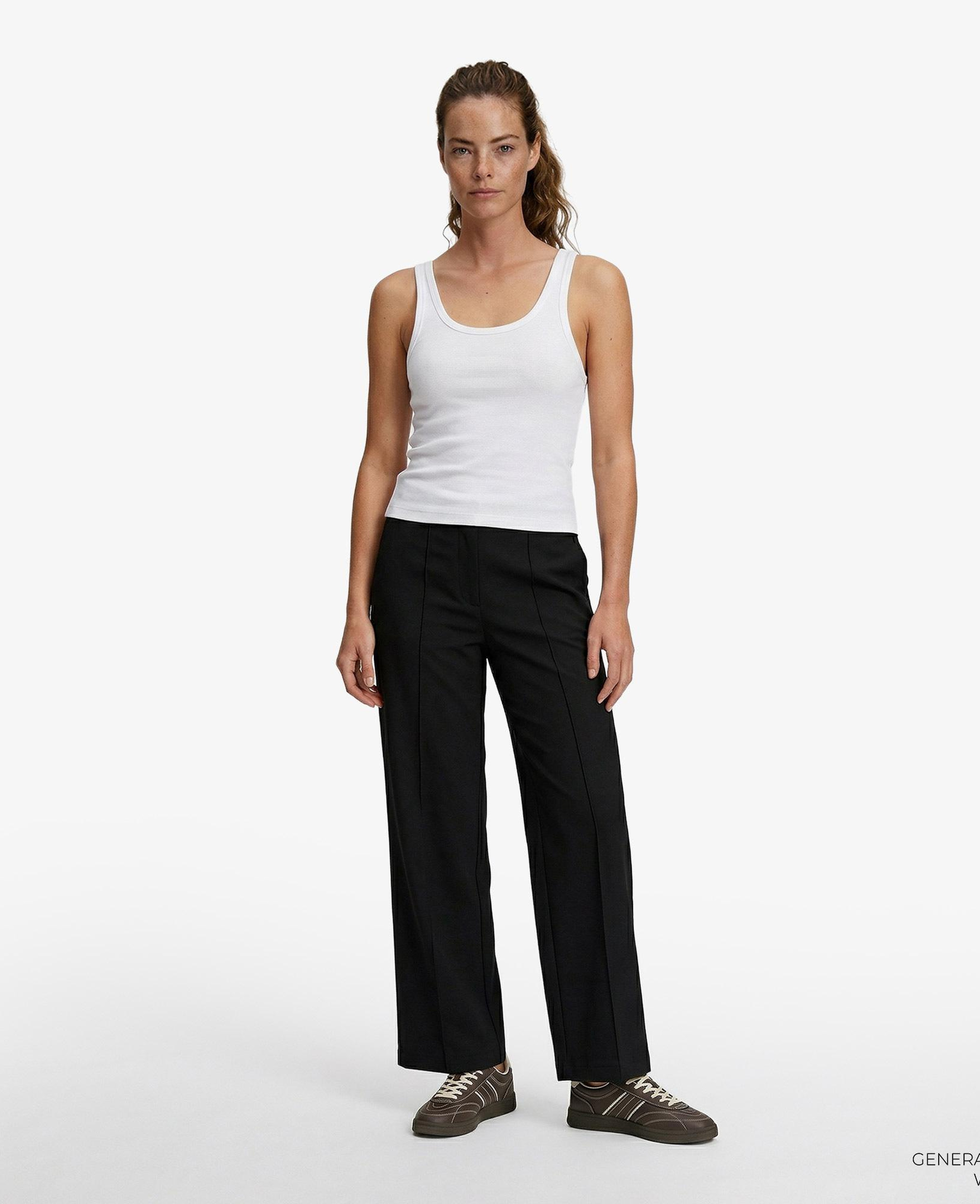 Calvin Klein Commuter Woven Kadın Siyah Pantolon