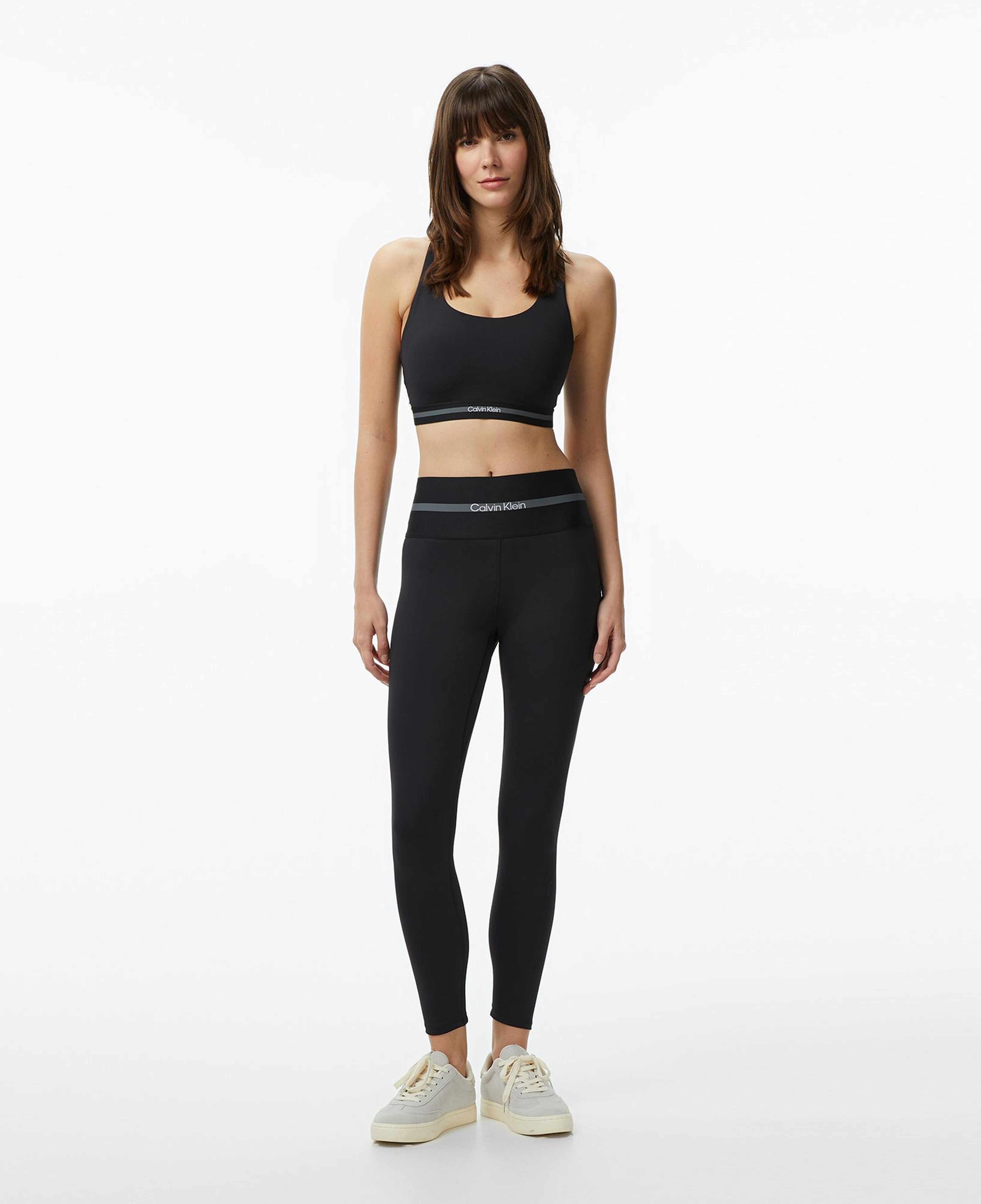 Calvin Klein Icon Sport Medium Support Kadın Siyah Bra