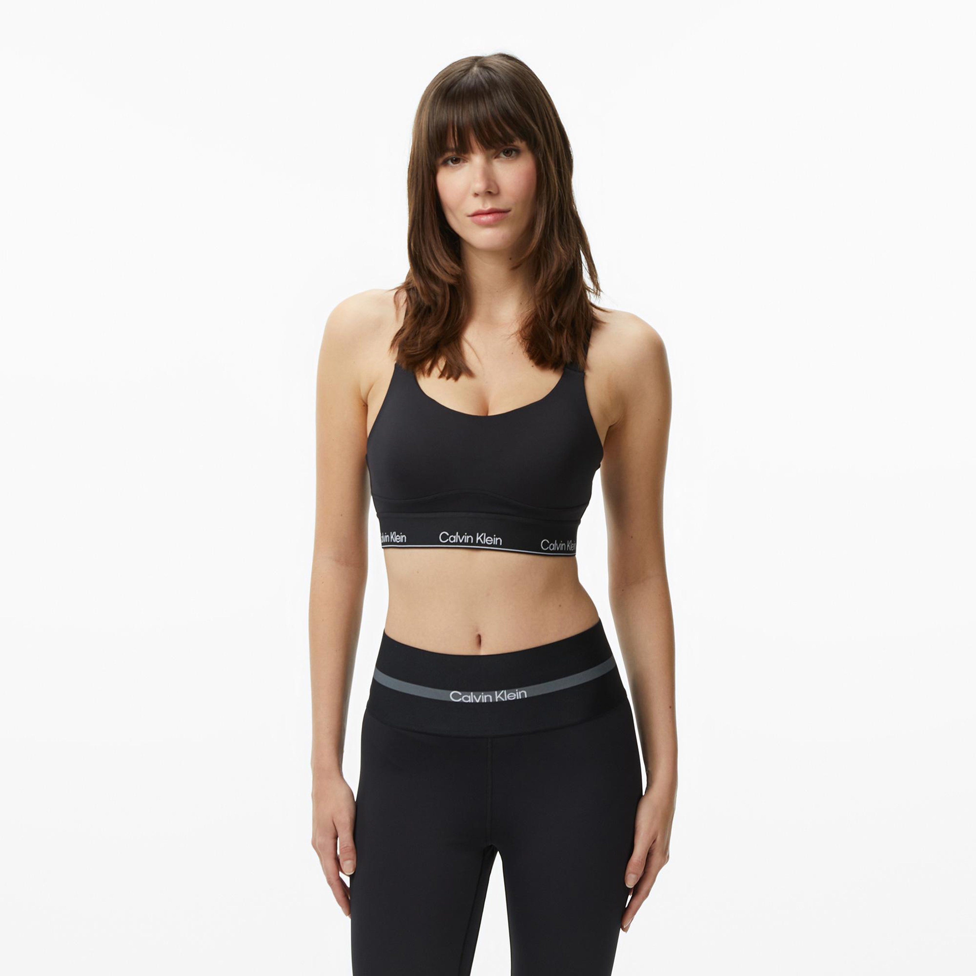 Calvin Klein Modern Sport High Support Kadın Siyah Spor Sütyeni